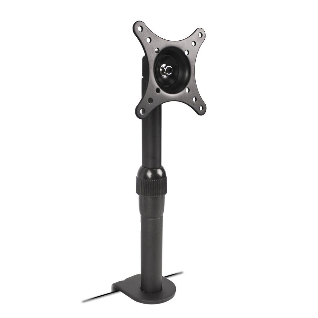 Single LCD Monitor Mount - Fits to 24" Display - C Clamp - LCD500S