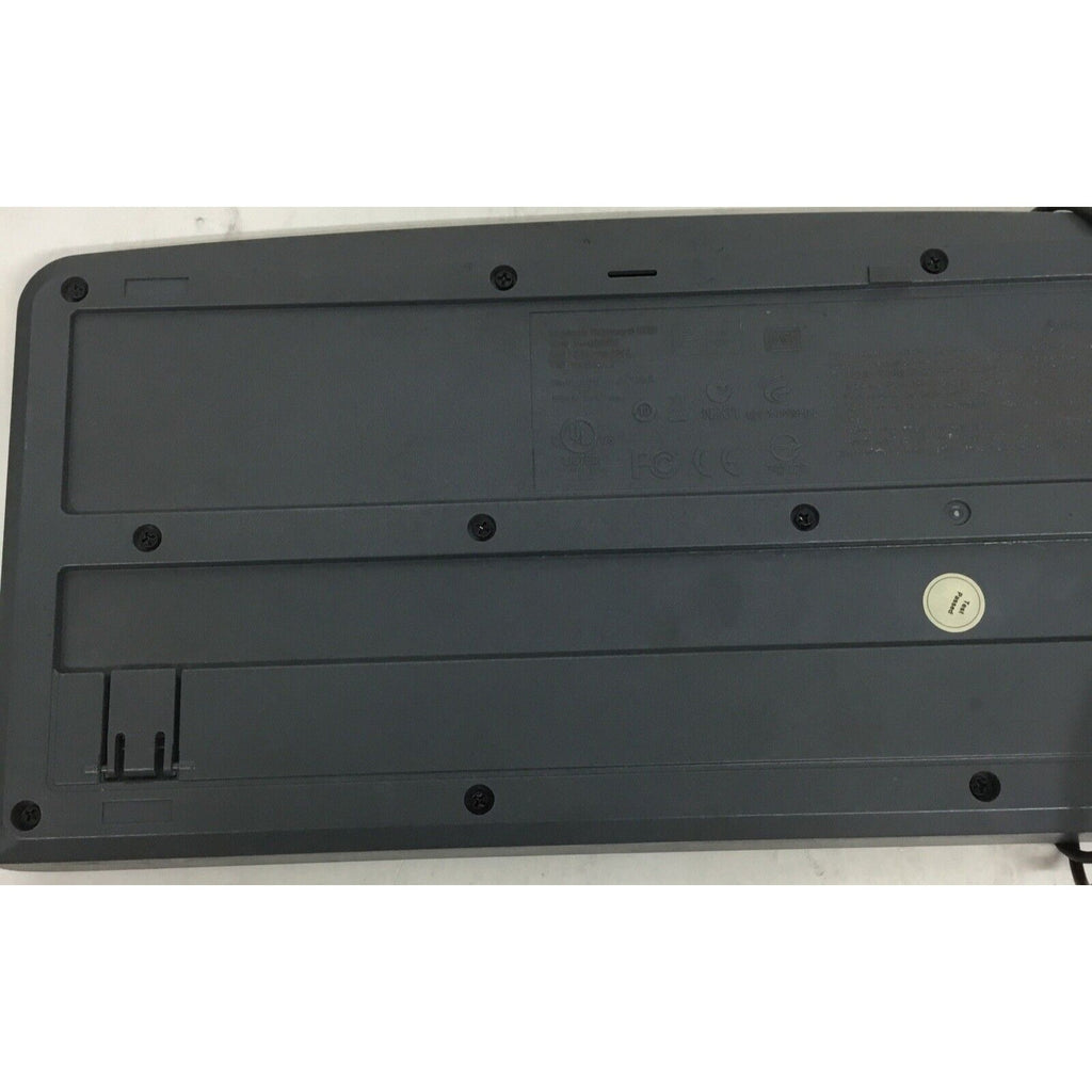 Logitech K120 Ergonomic Desktop Wired Keyboard USB Black - Number Pad - Tested