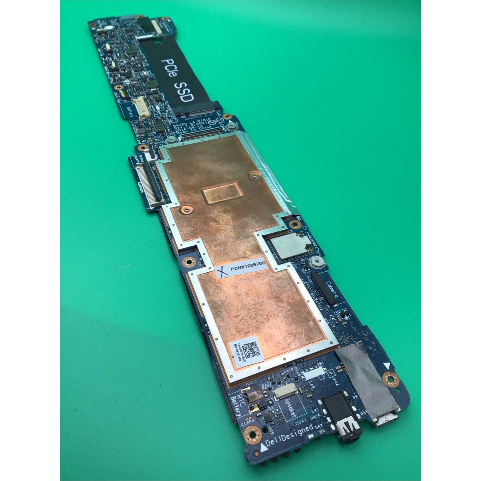 Dell XPS 13 9365 Core i7-7Y75 Motherboard 0T10JP LA-D781P FOR PARTS or REPAIR