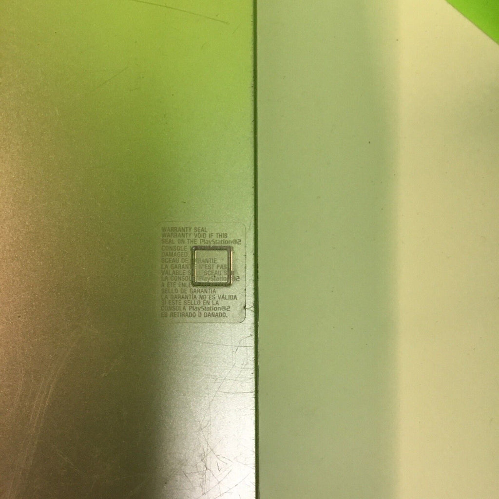 PlayStation 2 Slim Silver bundle SCPH-77001 FOR PARTS DISC DRIVE NOT SPINNING