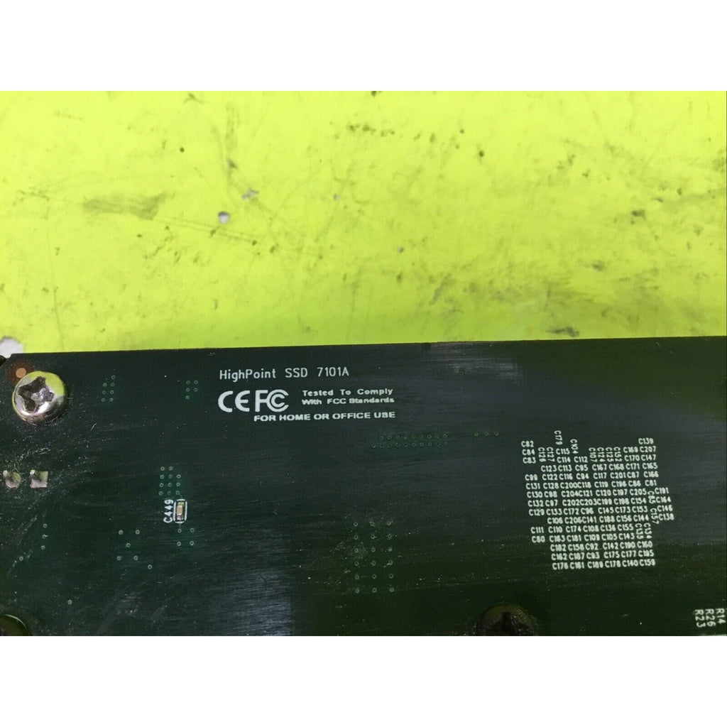 High Point SSD7101A-1 4x M.2 NVMe Ports to PCIe RAID Controller