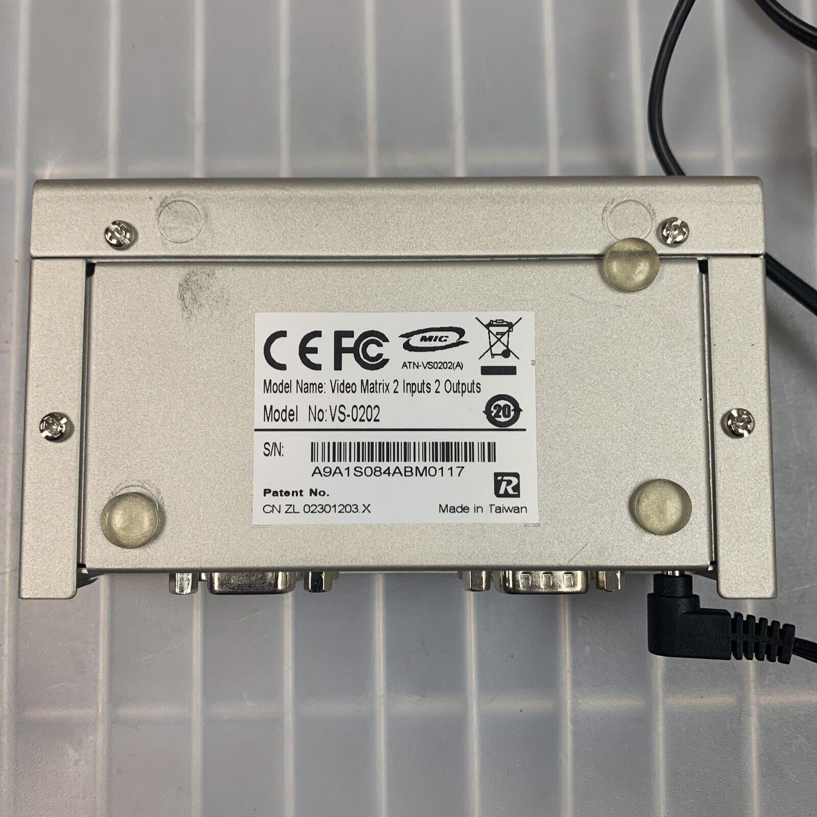 ATEN Video Matrix (VS0202) 2x2 VGA/Audio Switch - VS-0202