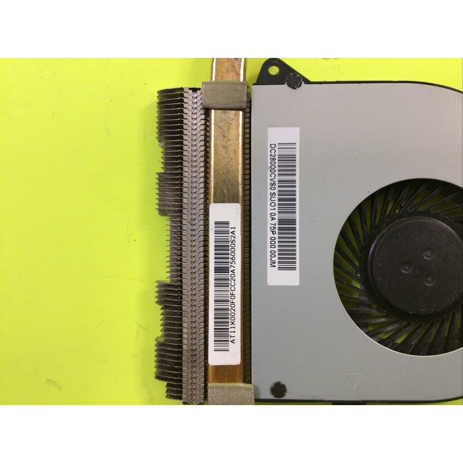 Lenovo IdeaPad 110-15ACL CPU Cooling Fan w/Heatsink DC28000CVS0 AT11X0020F0