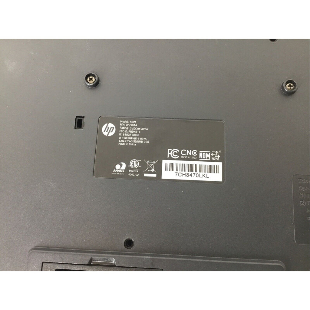Genuine HP WIRELESS Classic Desktop Keyboard LV290AA KBIM NO RECEIVER