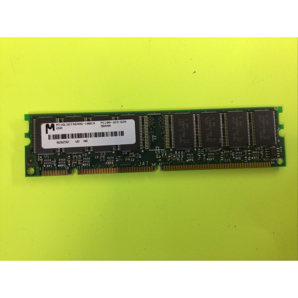 Micron MT16LSDT1664AG-10CB7 128MB Desktop RAM Memory