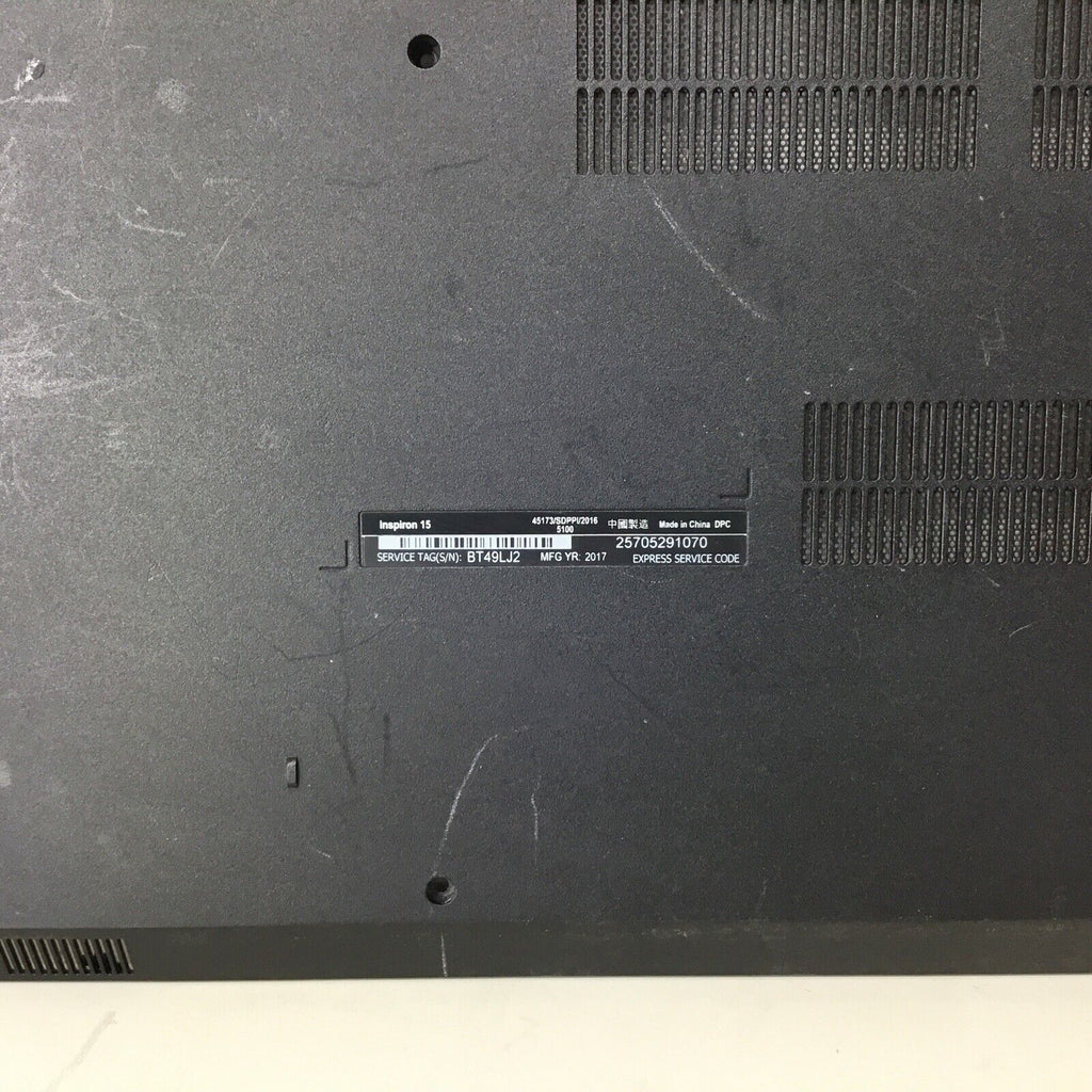 Dell OEM Inspiron 15 Laptop Bottom Base Cover 0X3VRG