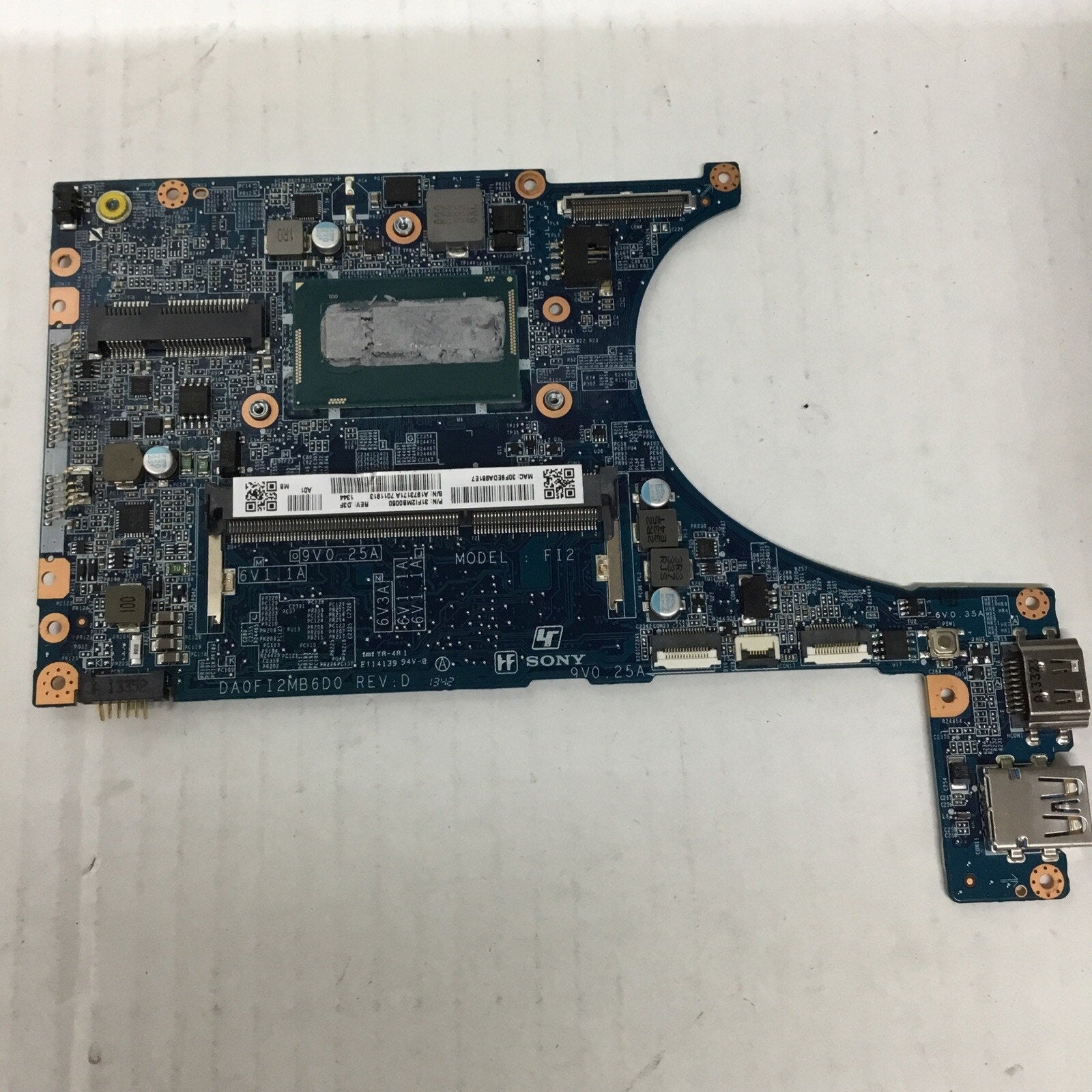 For Parts Sony Vaio SVF14N SVF14N11CXB Motherboard 31FI2MB00F0 DA0FI2MB6D0