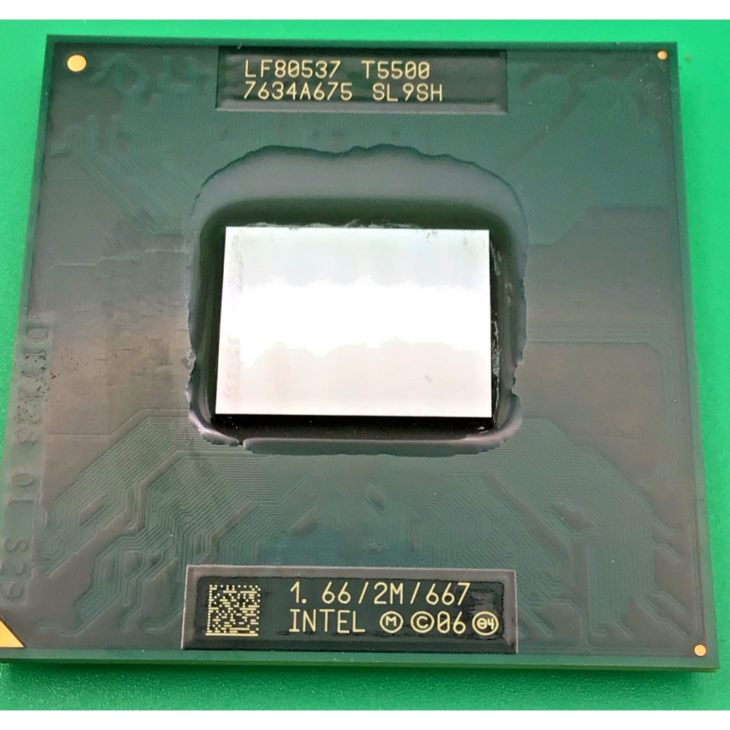 Intel Core 2 Duo T5500 1.667GHz Laptop CPU Processor SL9SH