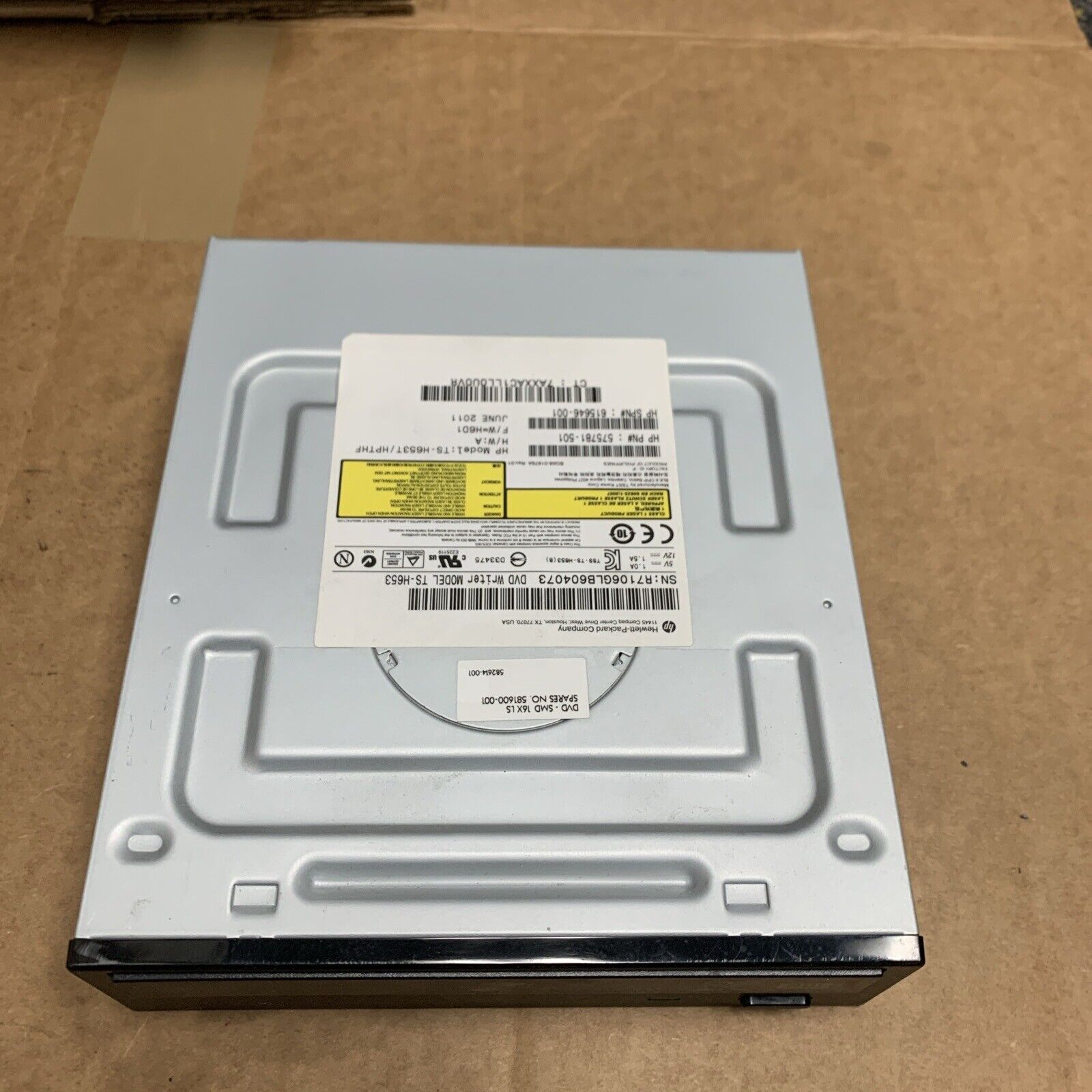 HP DVD CD RW Desktop Drive 575781-501 TS-H653 With Lightscribe
