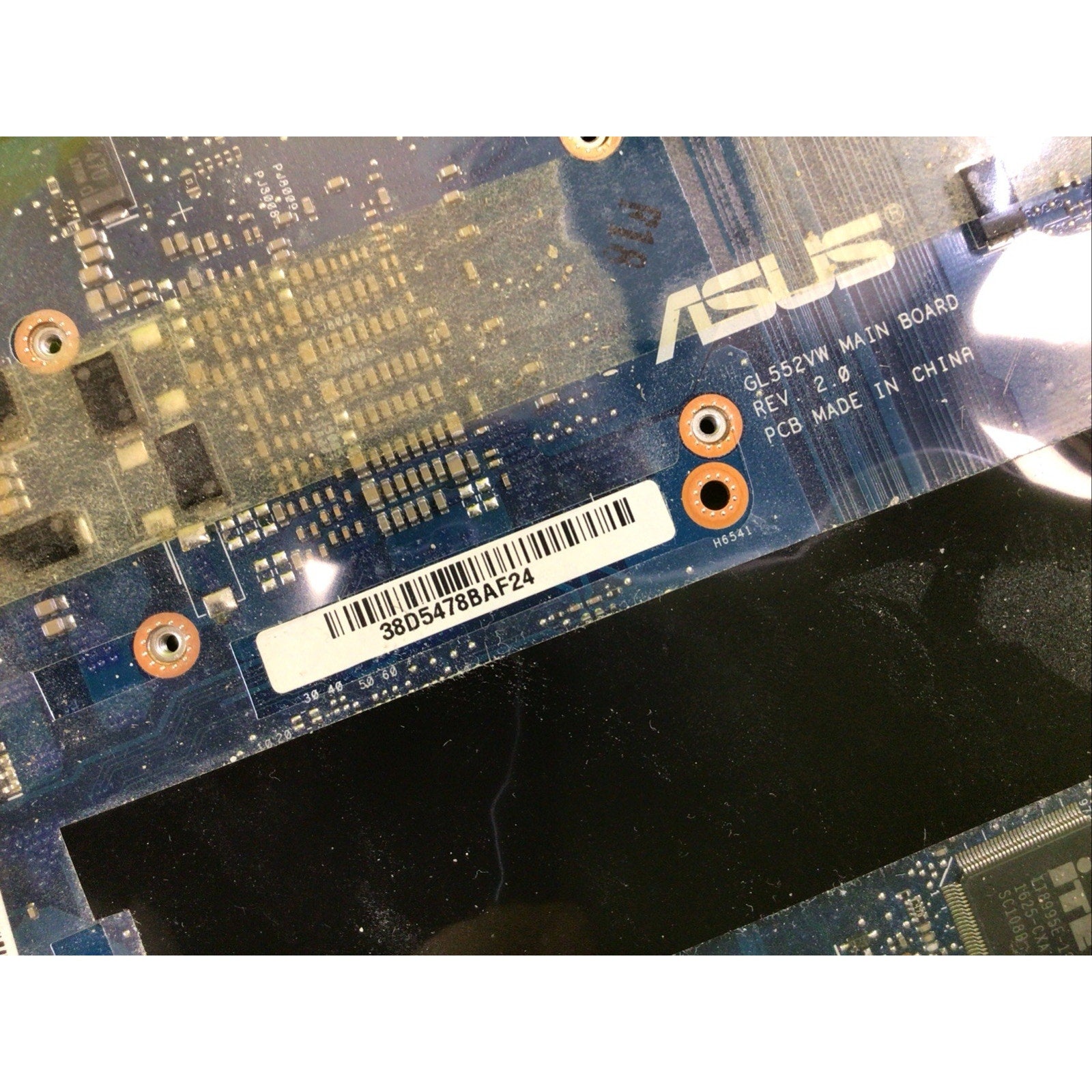 Asus GL552V Intel i7-6700HQ GTX 960M Motherboard 60NB0910-MB3000