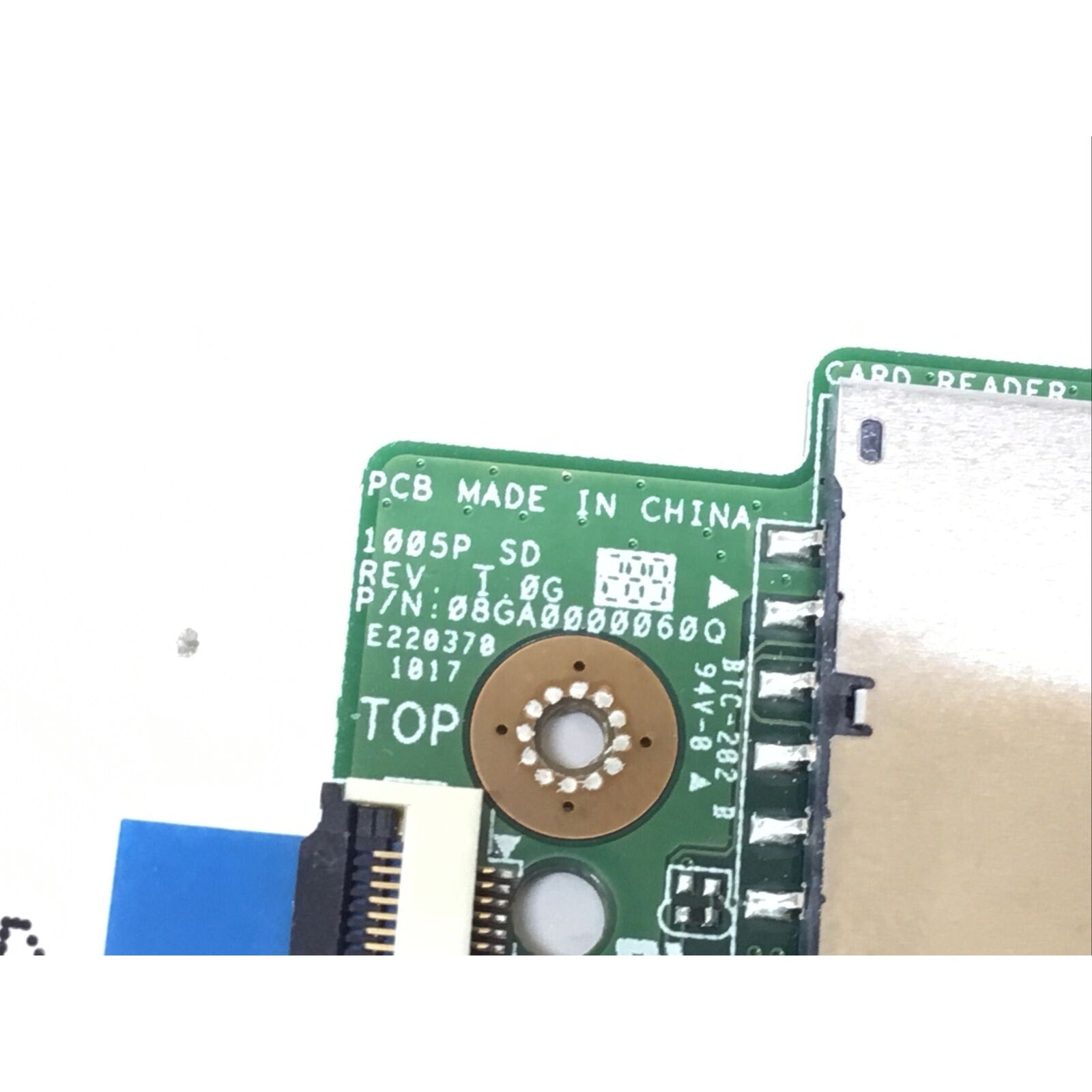 Asus Eee PC 1005HA SD Card Reader Board & Cable