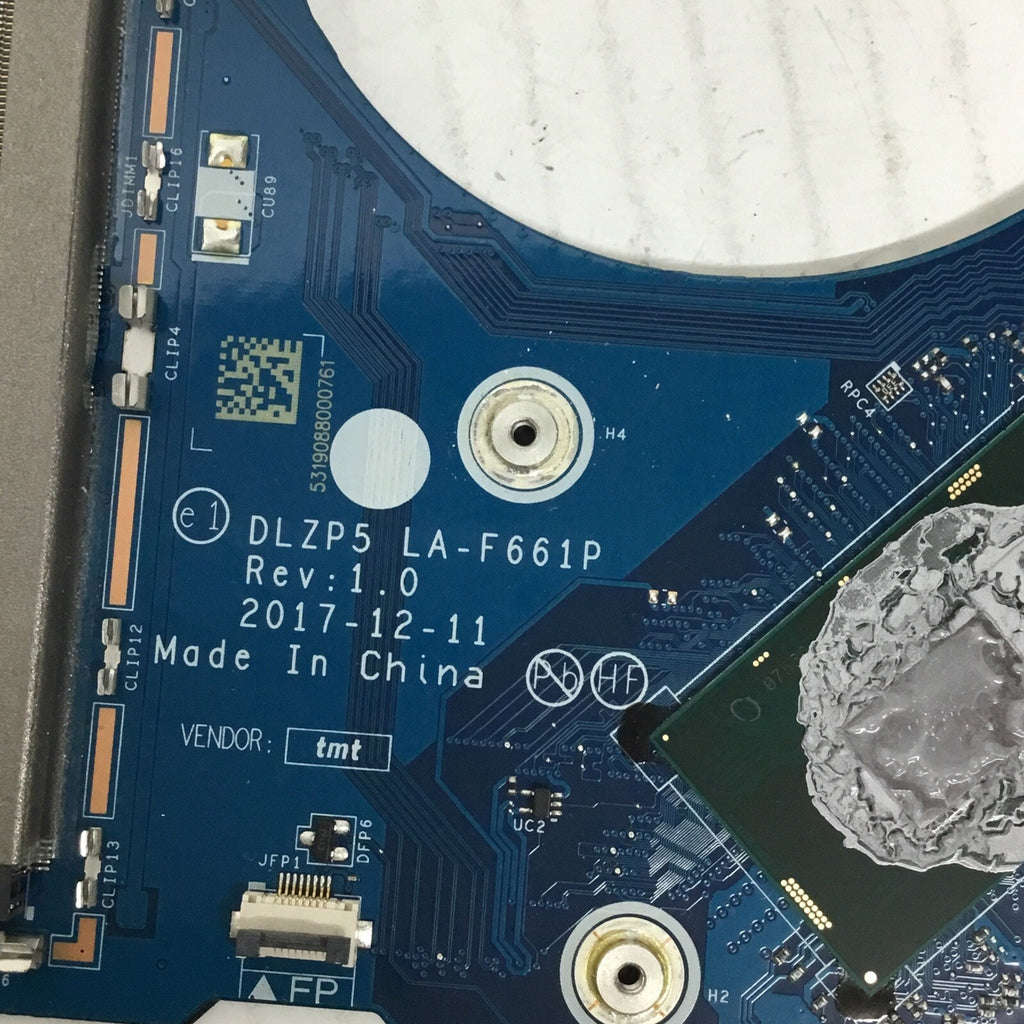 5B20Q96463 OEM LENOVO MOTHERBOARD INTEL i7-8550U GTX 1050 730-15IKB 81CU