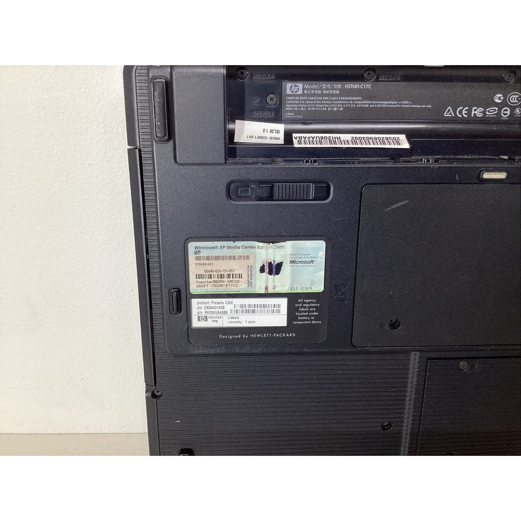 Compaq Presario C300 Laptop 512MB RAM 80GB HDD Intel Celeron M - For Parts