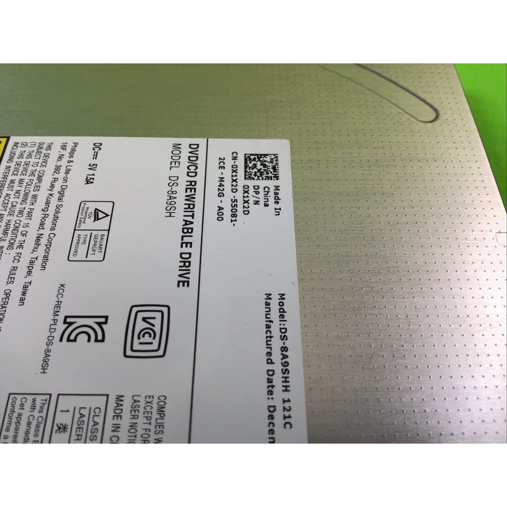 0X1X2D Dell Dvd/Cd Rewritable Drive Model Ds-8A9Sh Vostro 3460