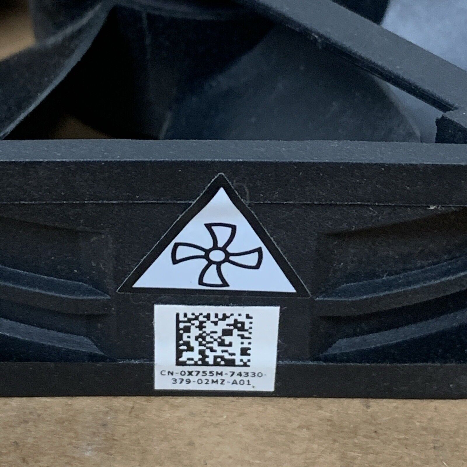 Dell X755M-A01 DSB0912M Computer Case Fan P/N: 0X755M