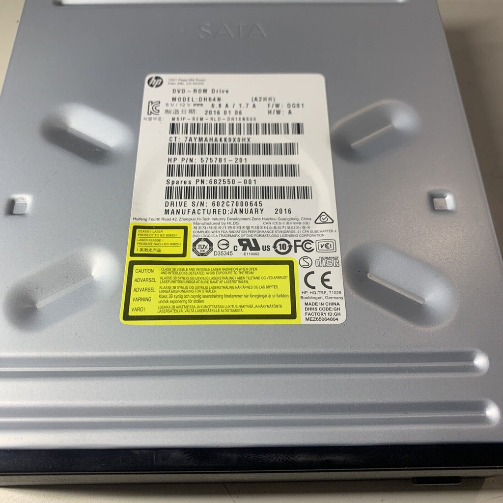 HP Compaq 8000 8100 Elite 16x DVD-ROM SATA Optical Drive 575781-201 Tested Good