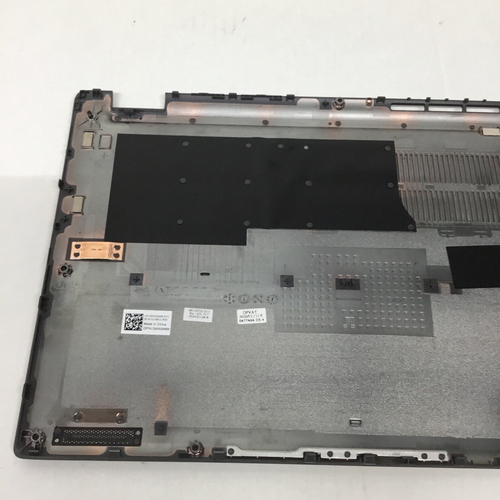 Dell Latitude 3440 Bottom Case Cover D Case Shell, Color Black P/N : 0WXWMM