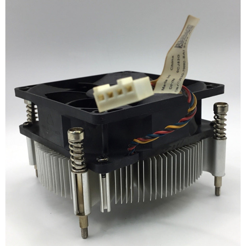 Dell 0XG27M Desktop CPU Cooling Fan with Heatsink CN-0CJ53G-70092-65H-2706-A00