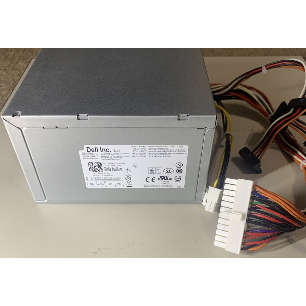 Dell Optiplex 275W PSU 390 3010 7010 9010 L275AM-00 D3PMV 0D3PMV PS-6271-6DG