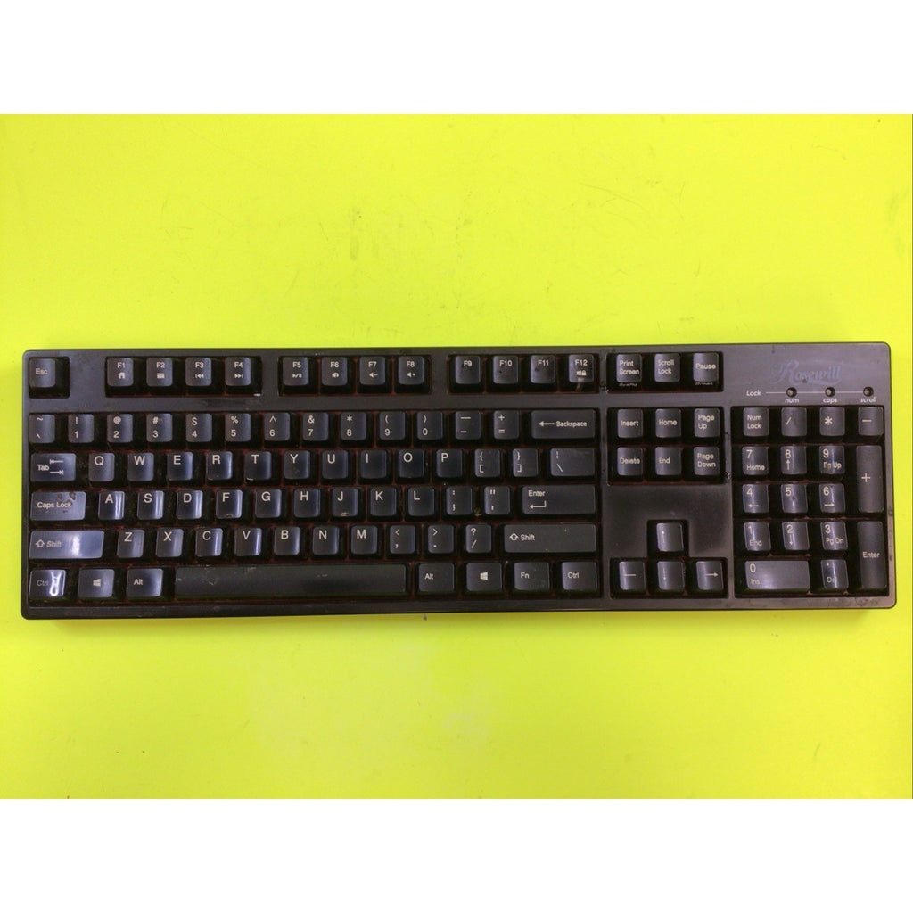 Rosewill RK-9000V2 BR Mechanical Keyboard FOR PARTS or REPAIR