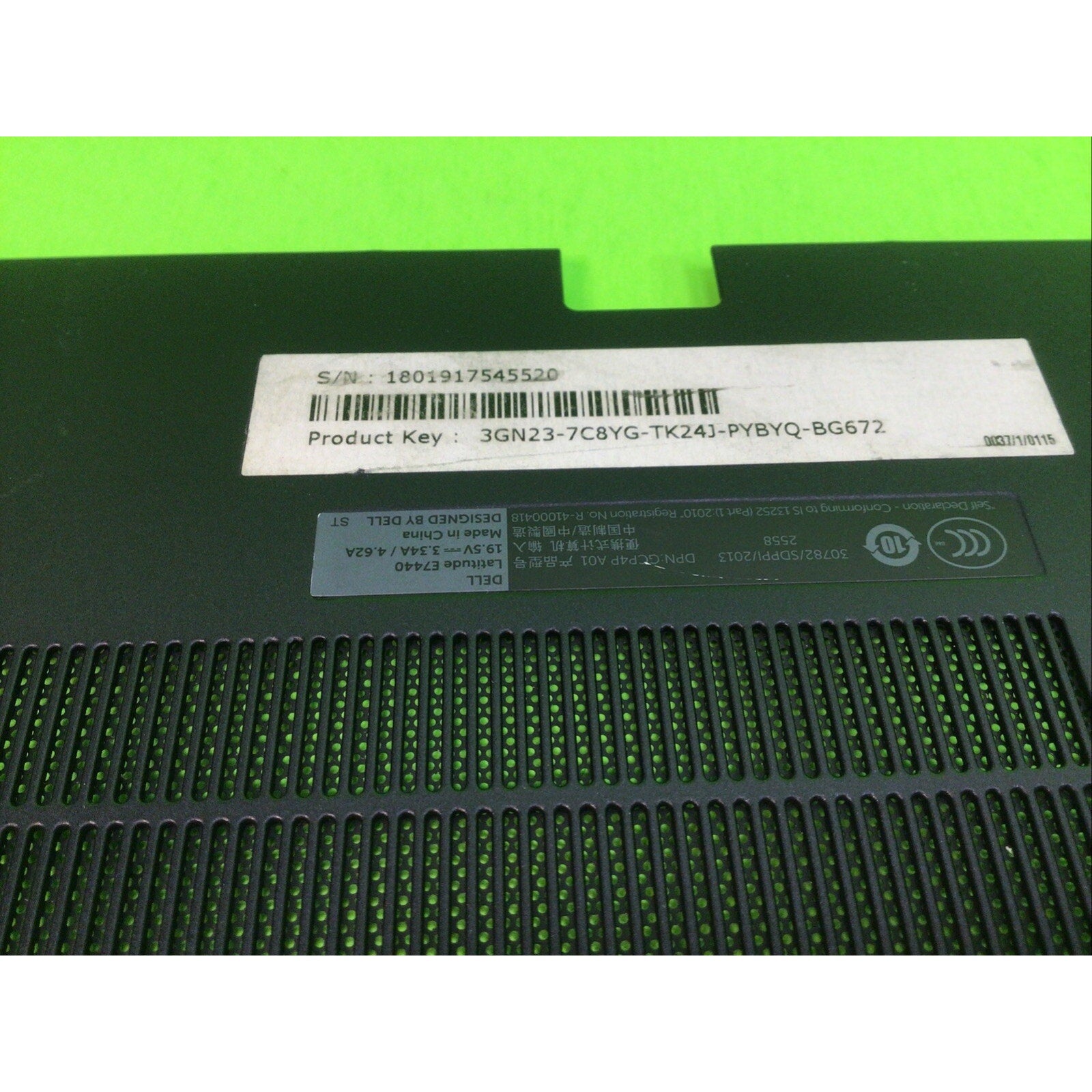 Bottom Case Access Panel Door Cover for Dell Latitude E7440