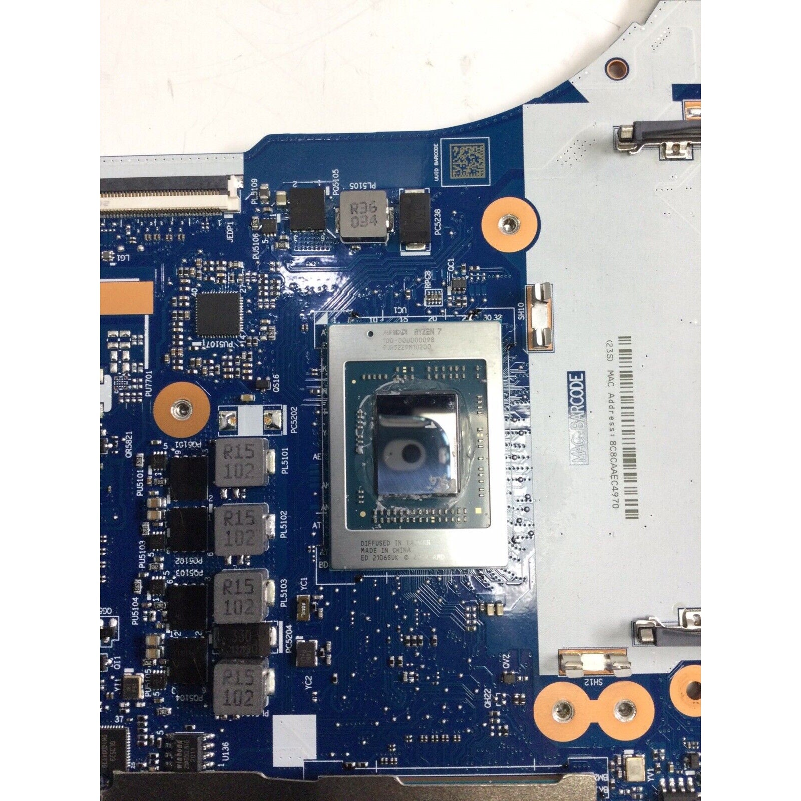 For Lenovo Legion 5-17ARH05H NM-D282 REV1.0 Motherboard