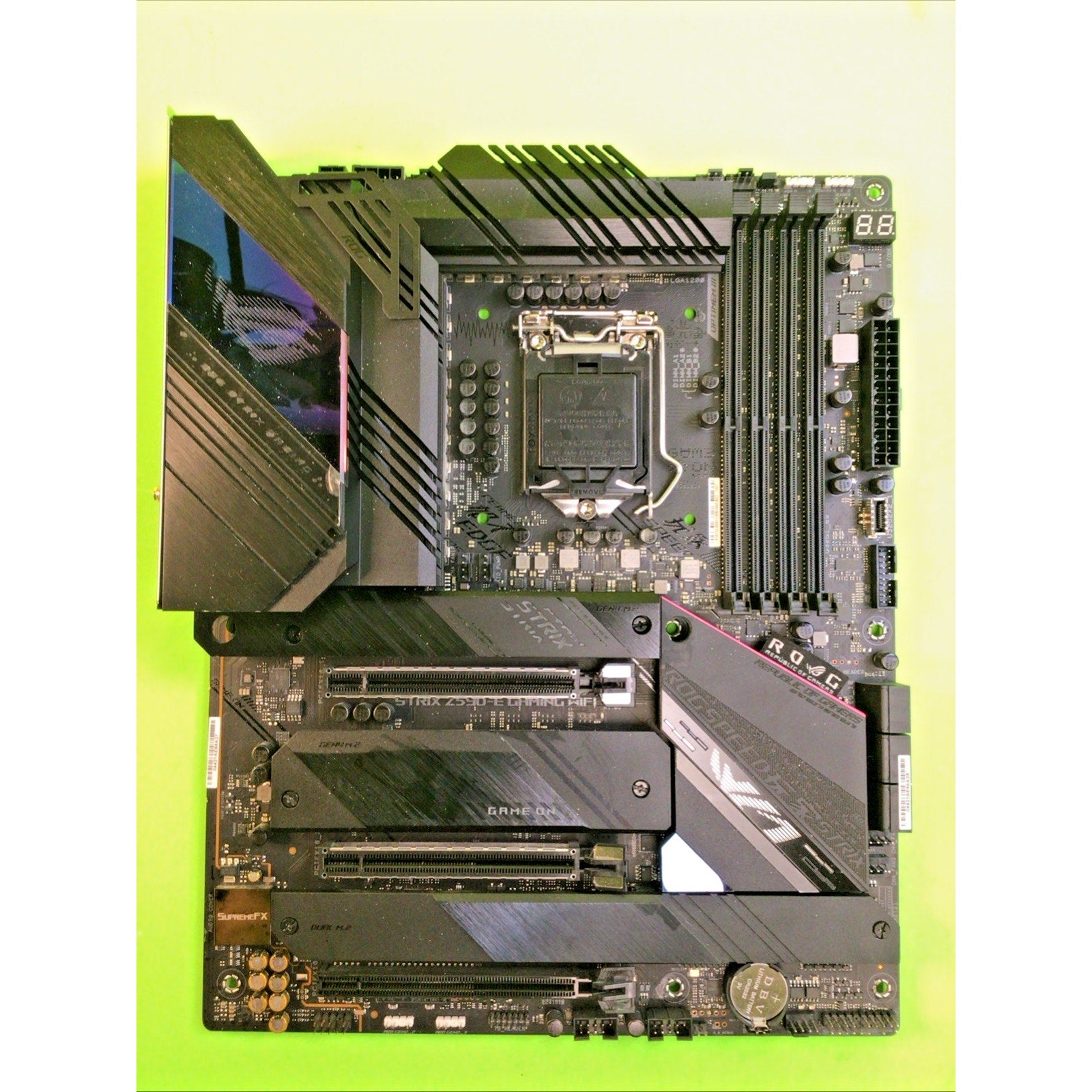 ASUS ROG STRIX Z590-E GAMING WIFI Motherboard Intel Z590 LGA 1200 DDR4 ATX 10-25