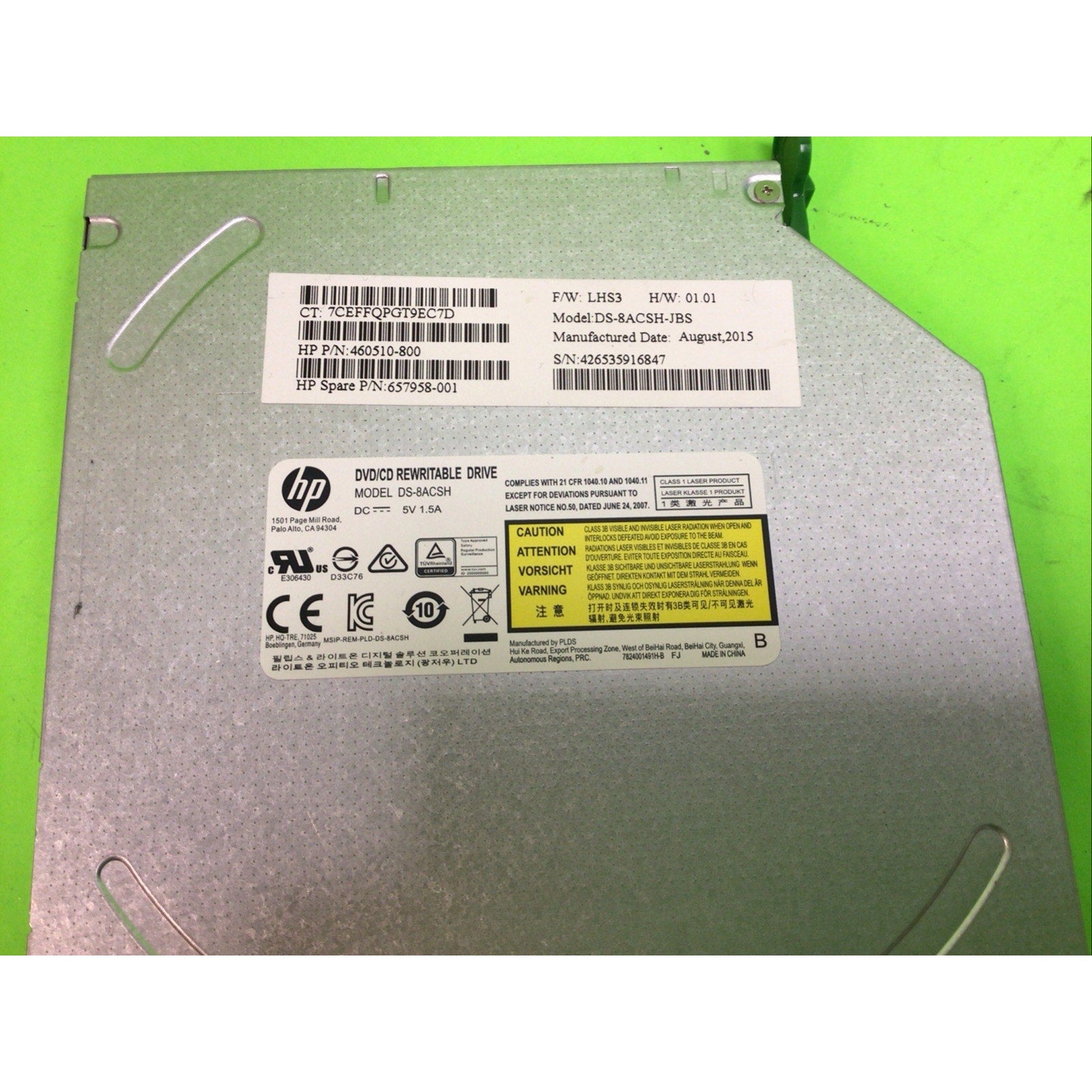 Genuine HP EliteDesk 705 800 G1 SFF USDT 13mm DVD-RW Optical Drive 460510-800