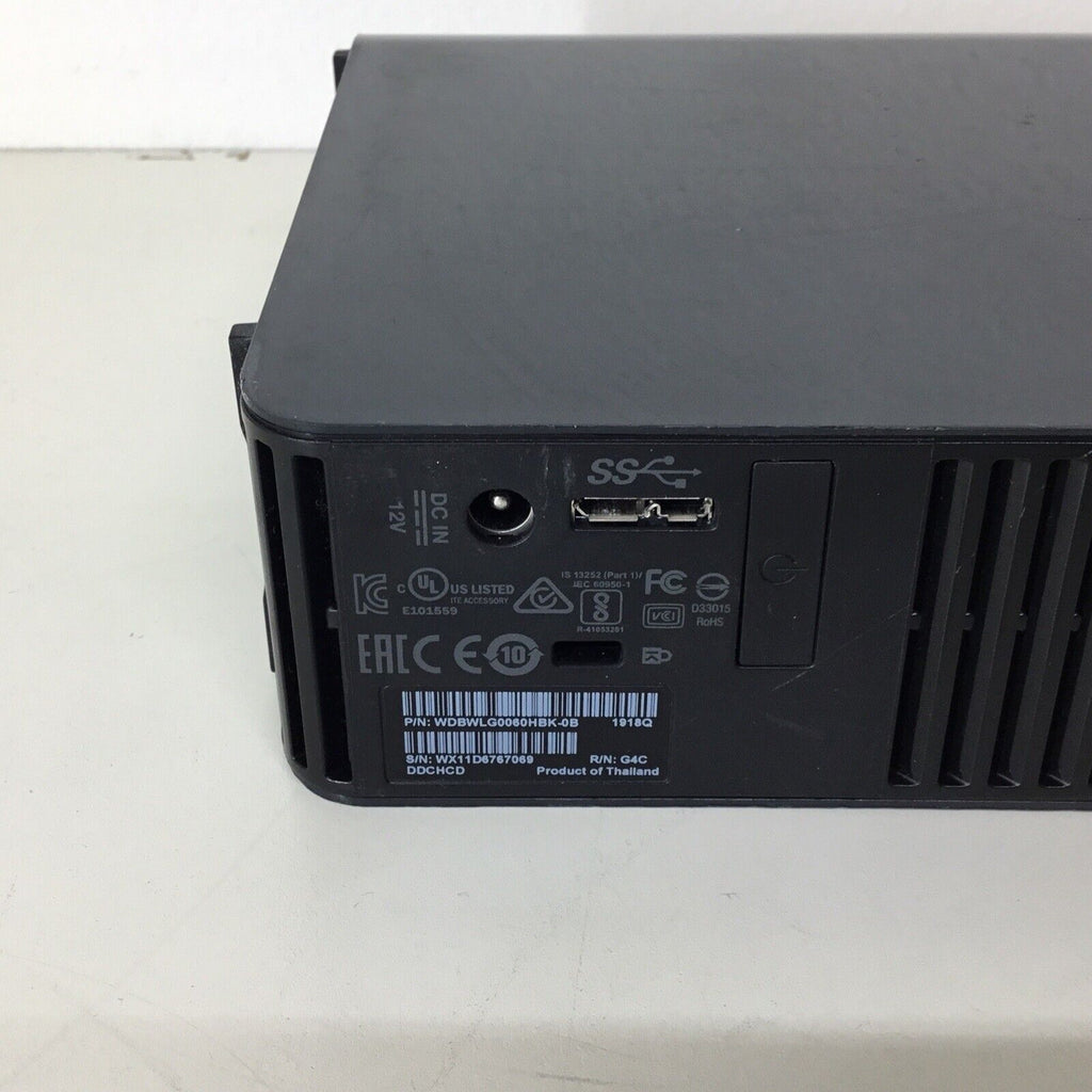 Western Digital Elements WDBWLG0060HBK-0B 6 TB External HDD