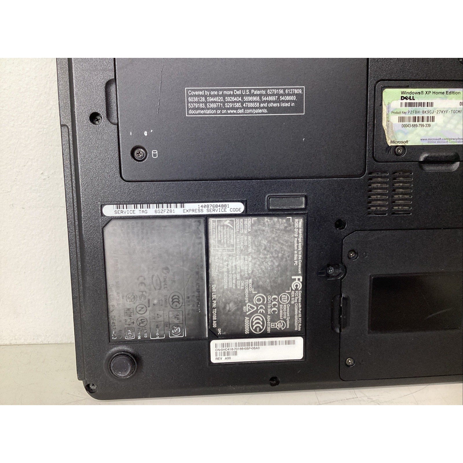 Dell XPS M140 Laptop 80GB HDD 256MB RAM - For Parts