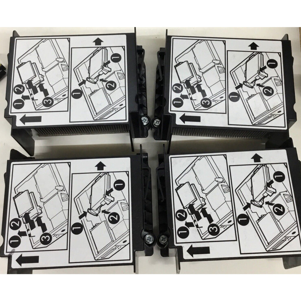 Lot of 4Dell Optiplex 380 Desktop Cooling Heatsink 0H895D