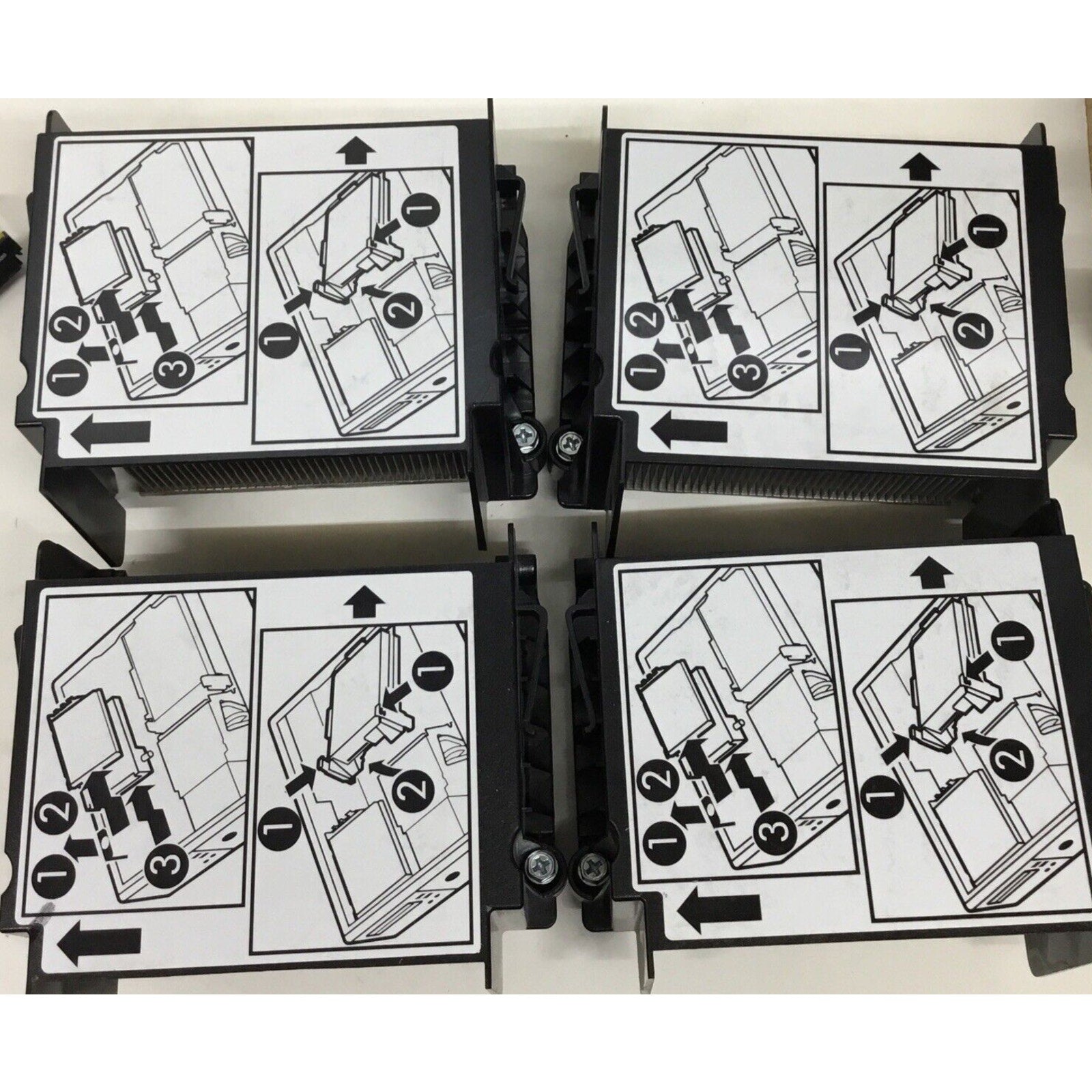 Lot of 4Dell Optiplex 380 Desktop Cooling Heatsink 0H895D