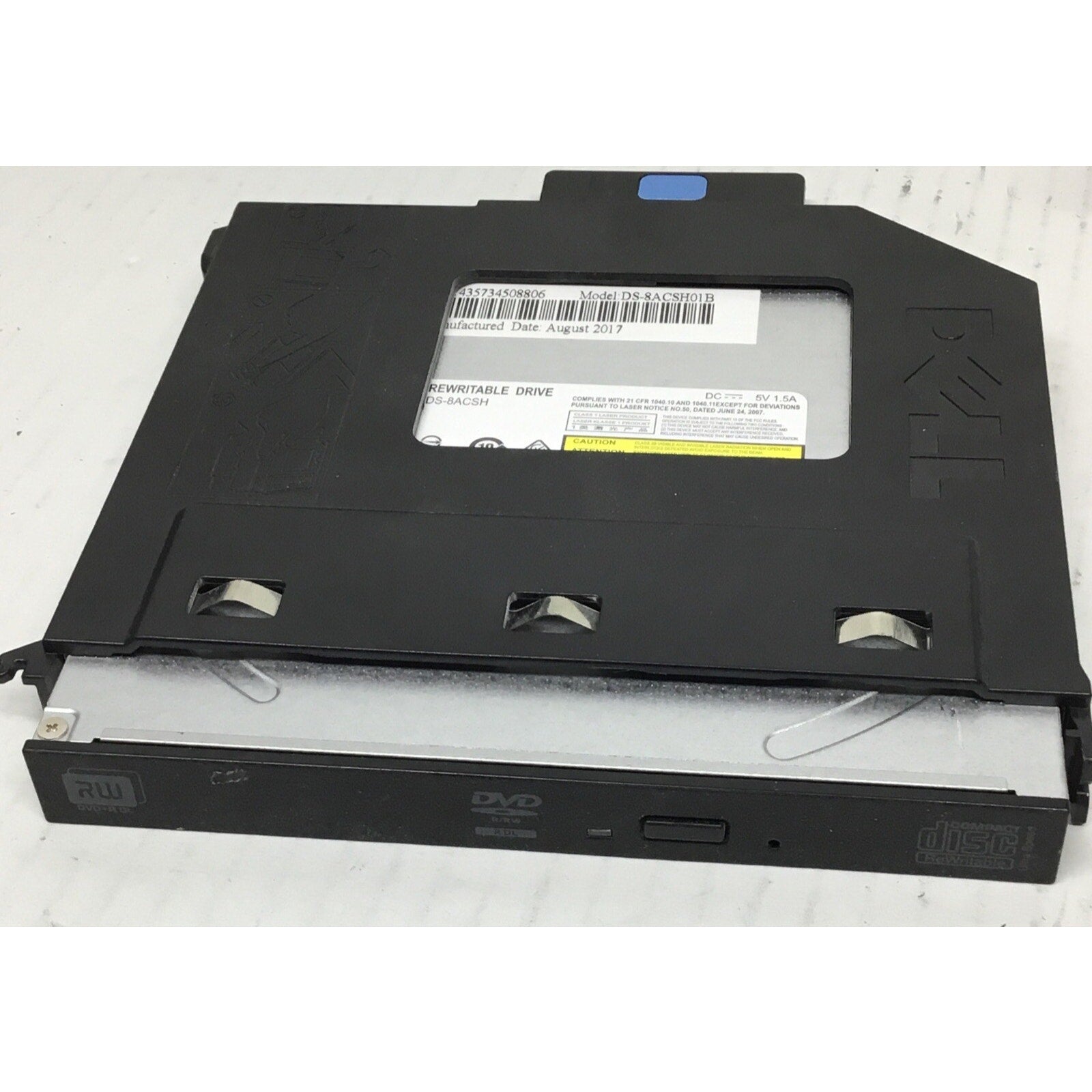 Dell Genuine DVD-CD Rewritable Optical Drive DS-8ACSH01B +CADDY