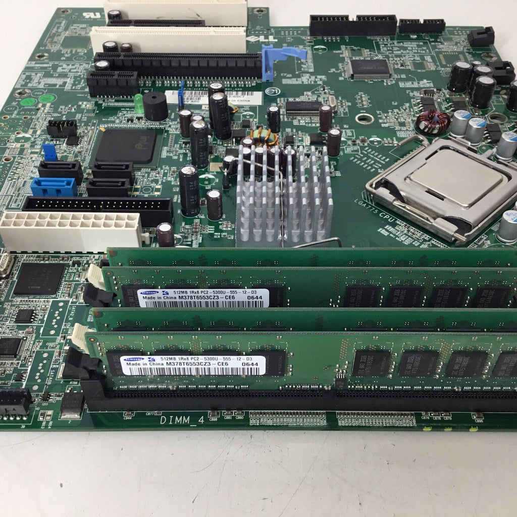 Dell Dimension LGA775 DDR2 Motherboard 0FJ030 FJ030 2GB RAM Intel '04 Pentium