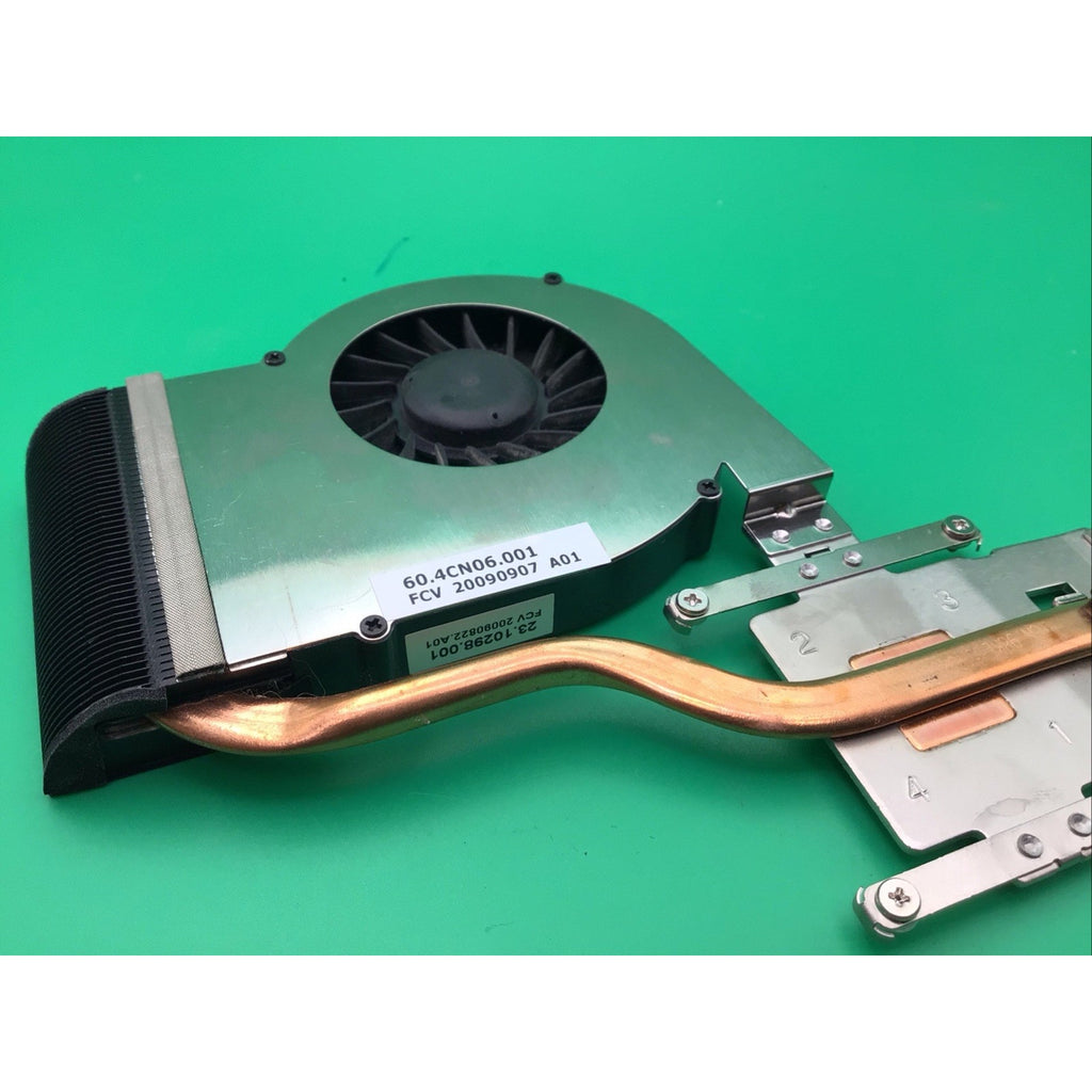 Dell Inspiron 1750 CPU Cooling Fan and Heatsink 0K536T