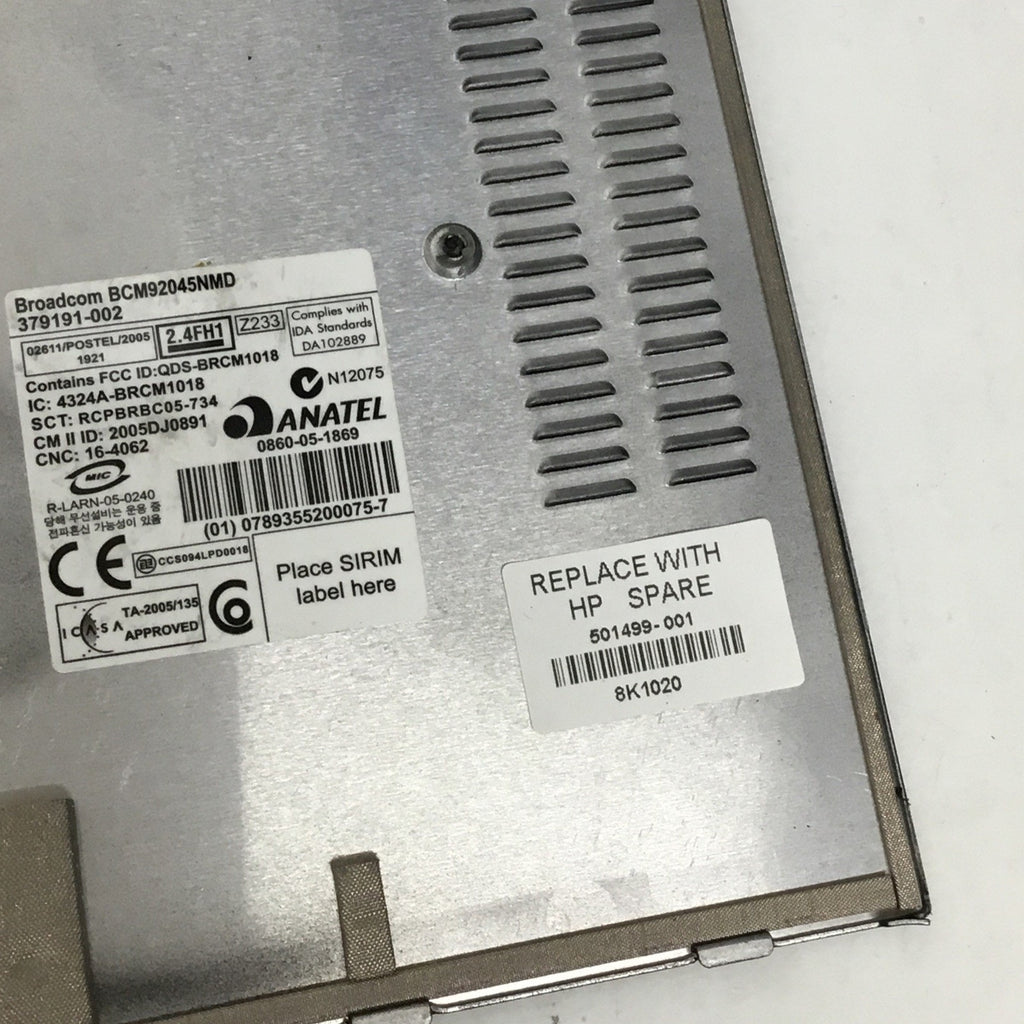 Genuine HP Laptop Elitebook 2730P Hard Drive Cover 60.4Y813.003 501499-001