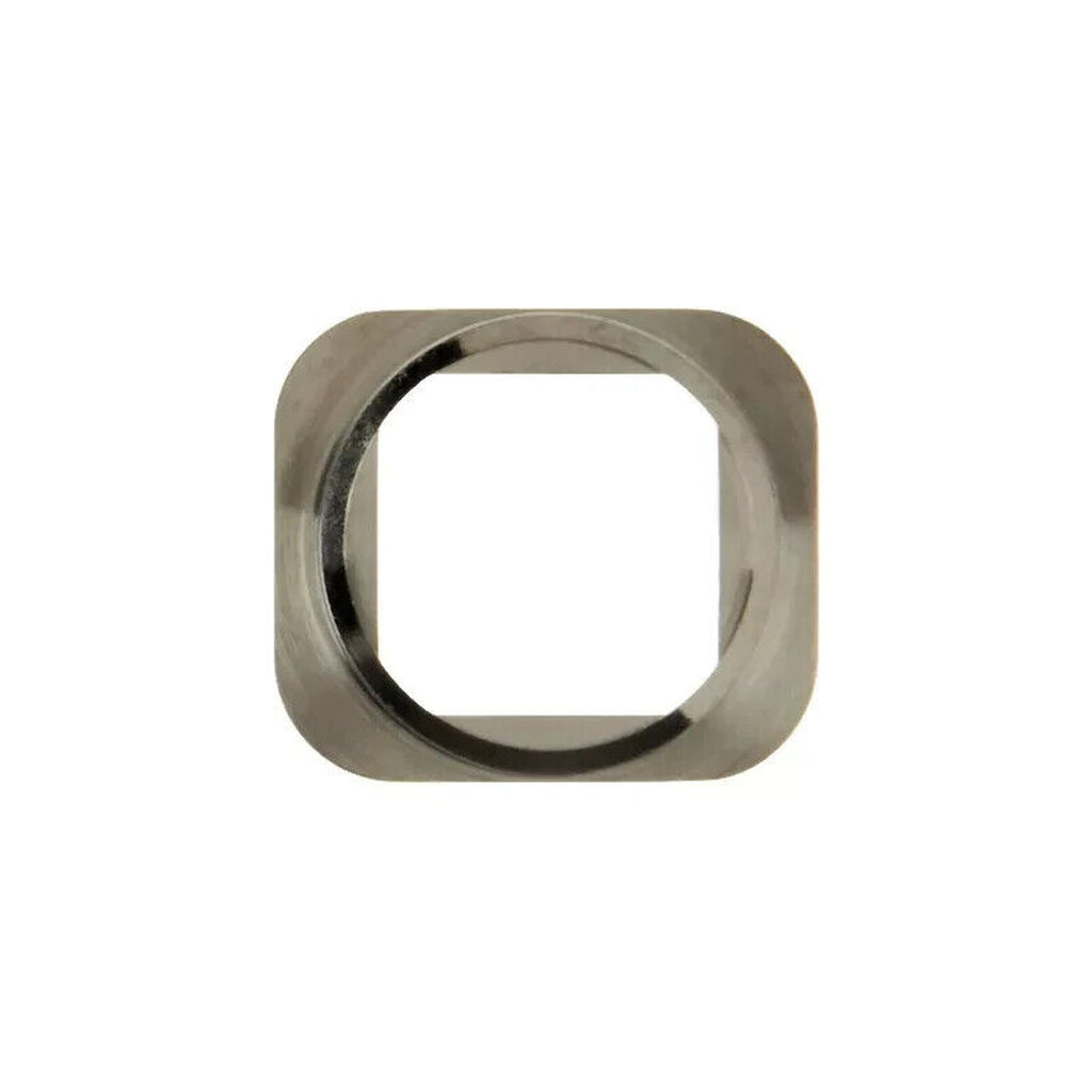 2X Home Button Ring for Apple iPhone 6 Silver Push Key Touch Select Replacement