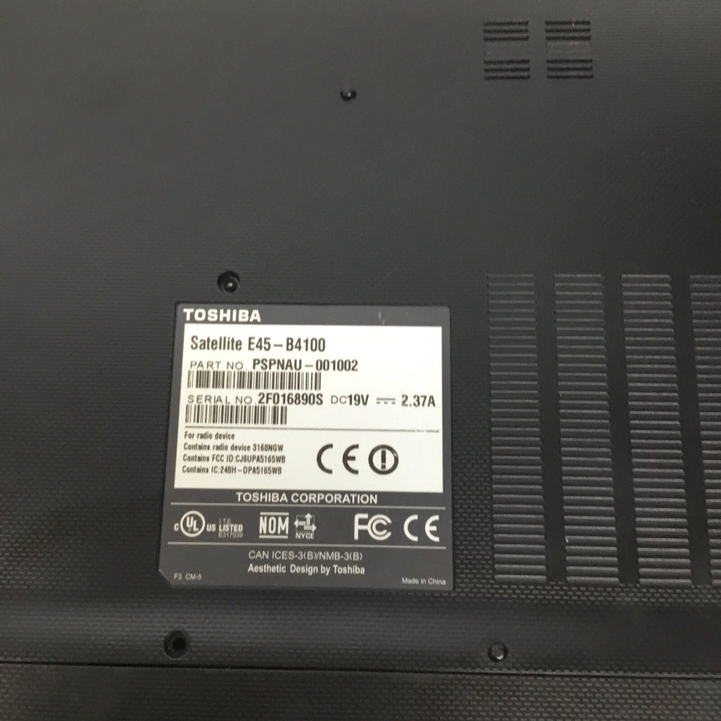 For Parts Toshiba Satellite E45-B4100 Intel Core i5