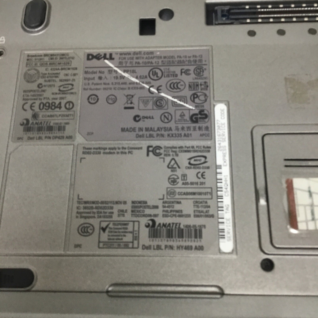 Dell Latitude D630 14" Laptop Intel Core 2 Duo 3.5GB RAM 750GB WinXP *READ*