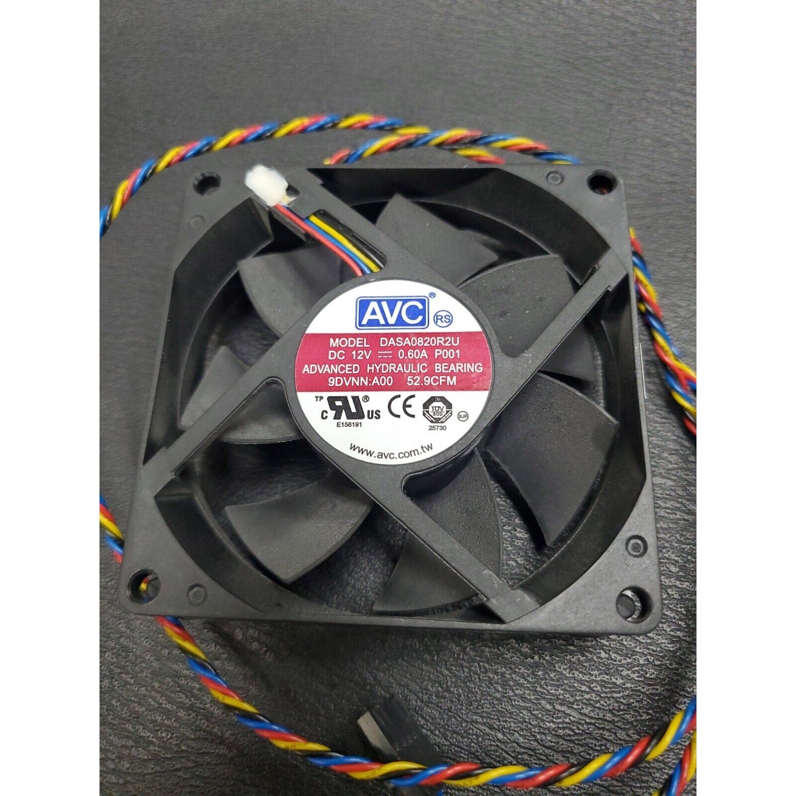 AVC DASA0820R2U 12V 0.6A P001 4Wire-5Pin Fan For DELL Optiplex 790 990 SFF