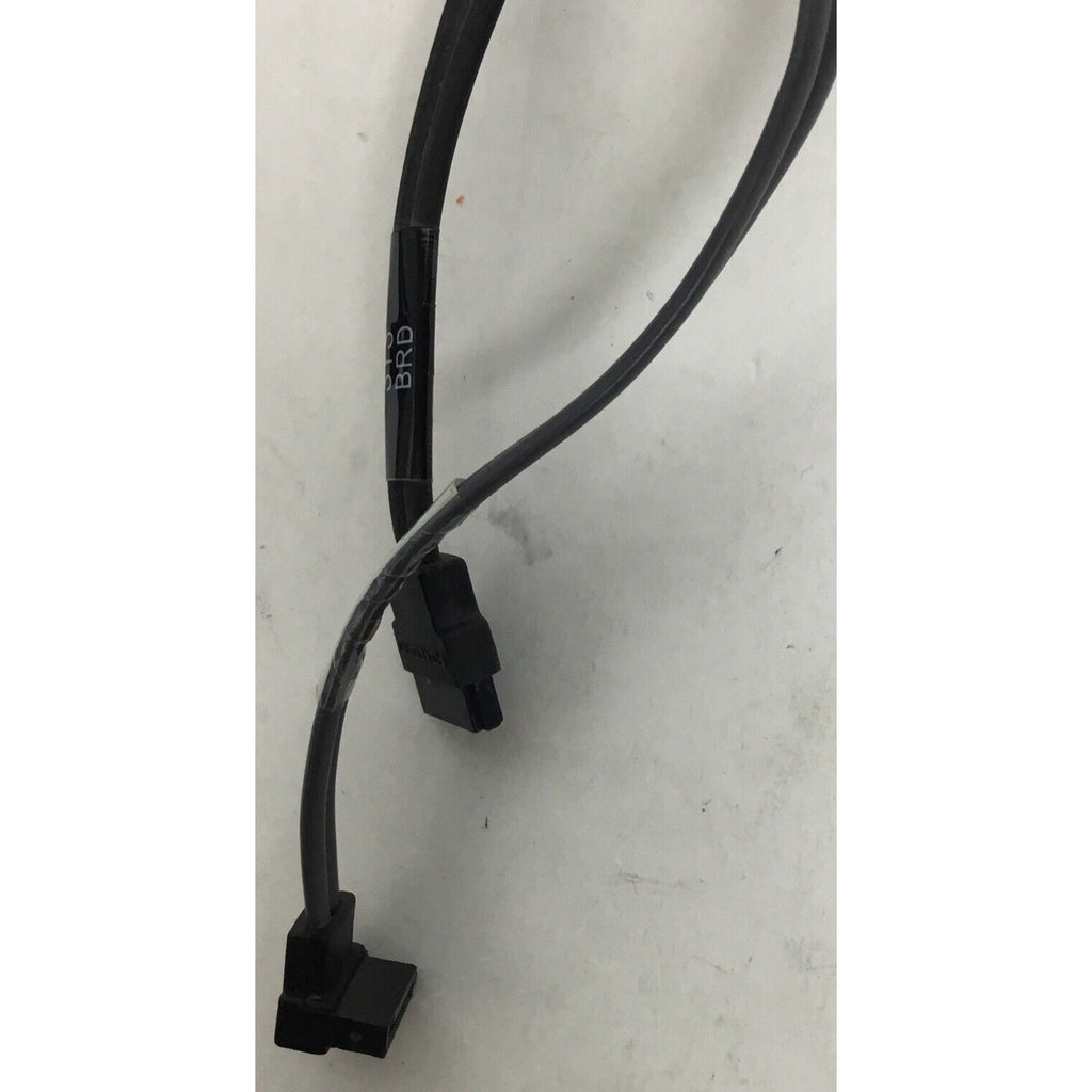 Lot of 2 HP OEM 25" SATA Cable One Right Angle Connector 611894-016 381868-016