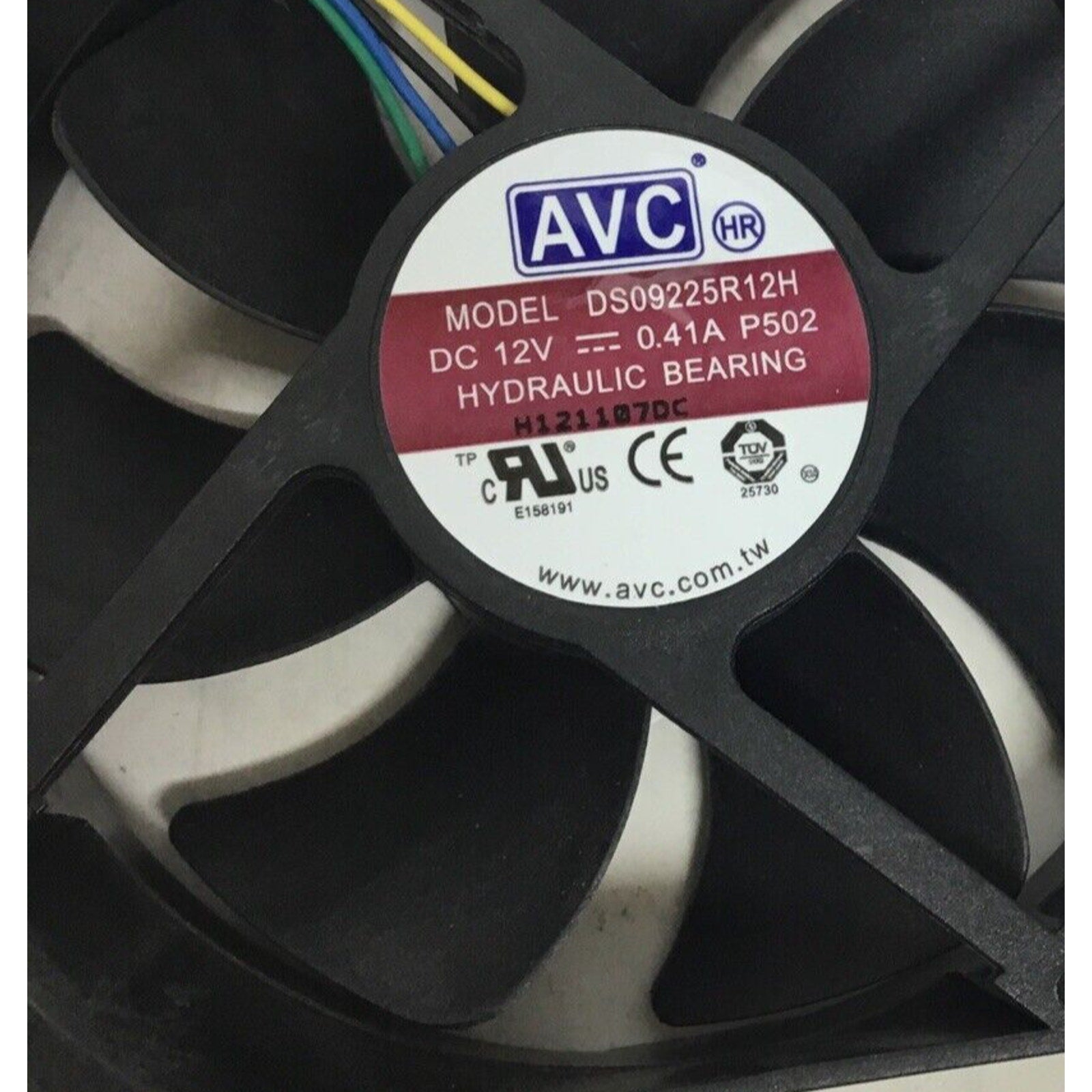 AVC DS09225R12H 12V 0.41A 92*92*25mm 9025 4PIN PWM CPU Cooling Fan