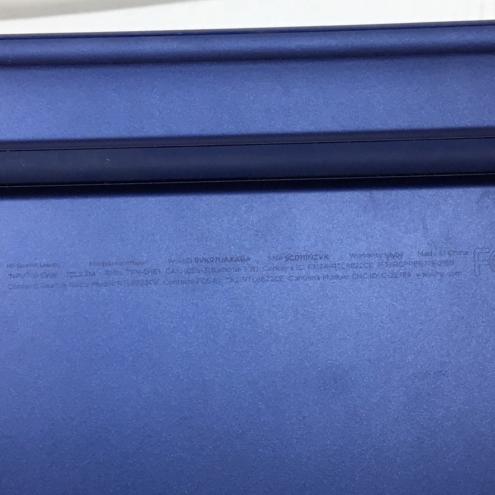 HP STREAM 14-CB161WM 32GB/4GB/1.6GHZ INTEL EMMC 14"