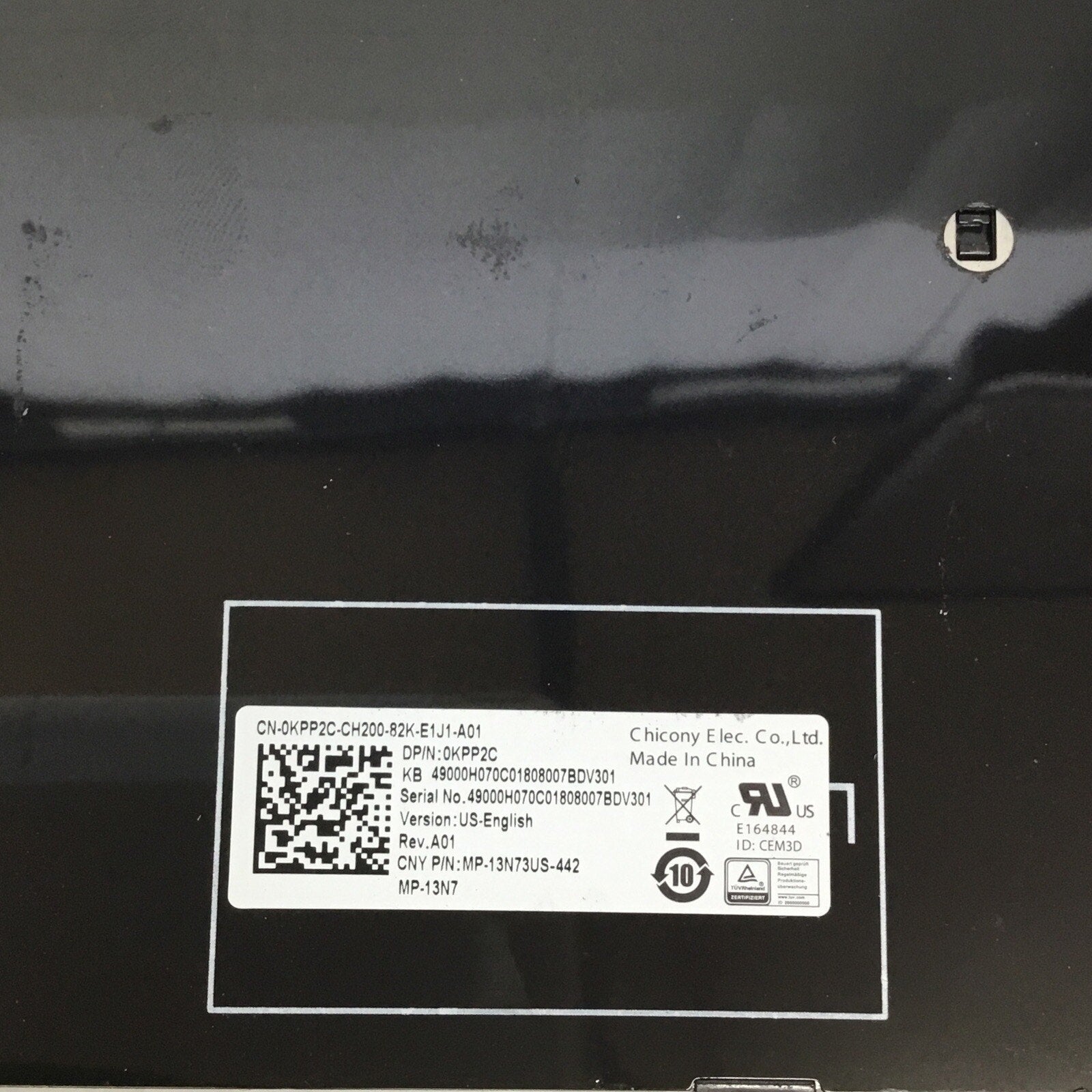 ORIGINAL!! DELL INSPIRON 15 3552 SERIES 15.6" LAPTOP KEYBOARD TRIM KPP2C 0KPP2C