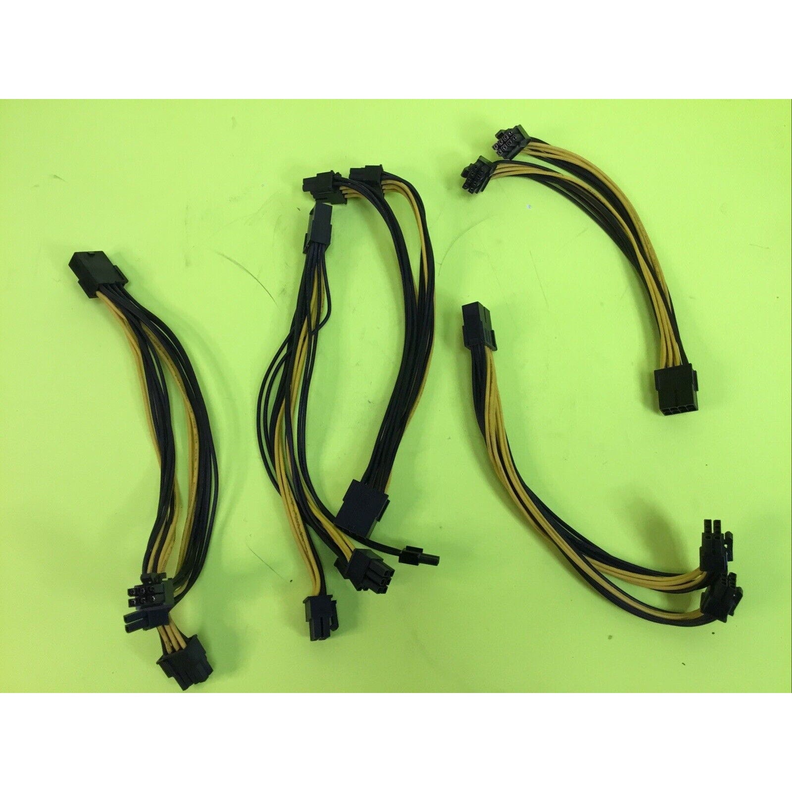5 Pack PCI-E 8-Pin To 2x 8 Pin Cable Extension Wire