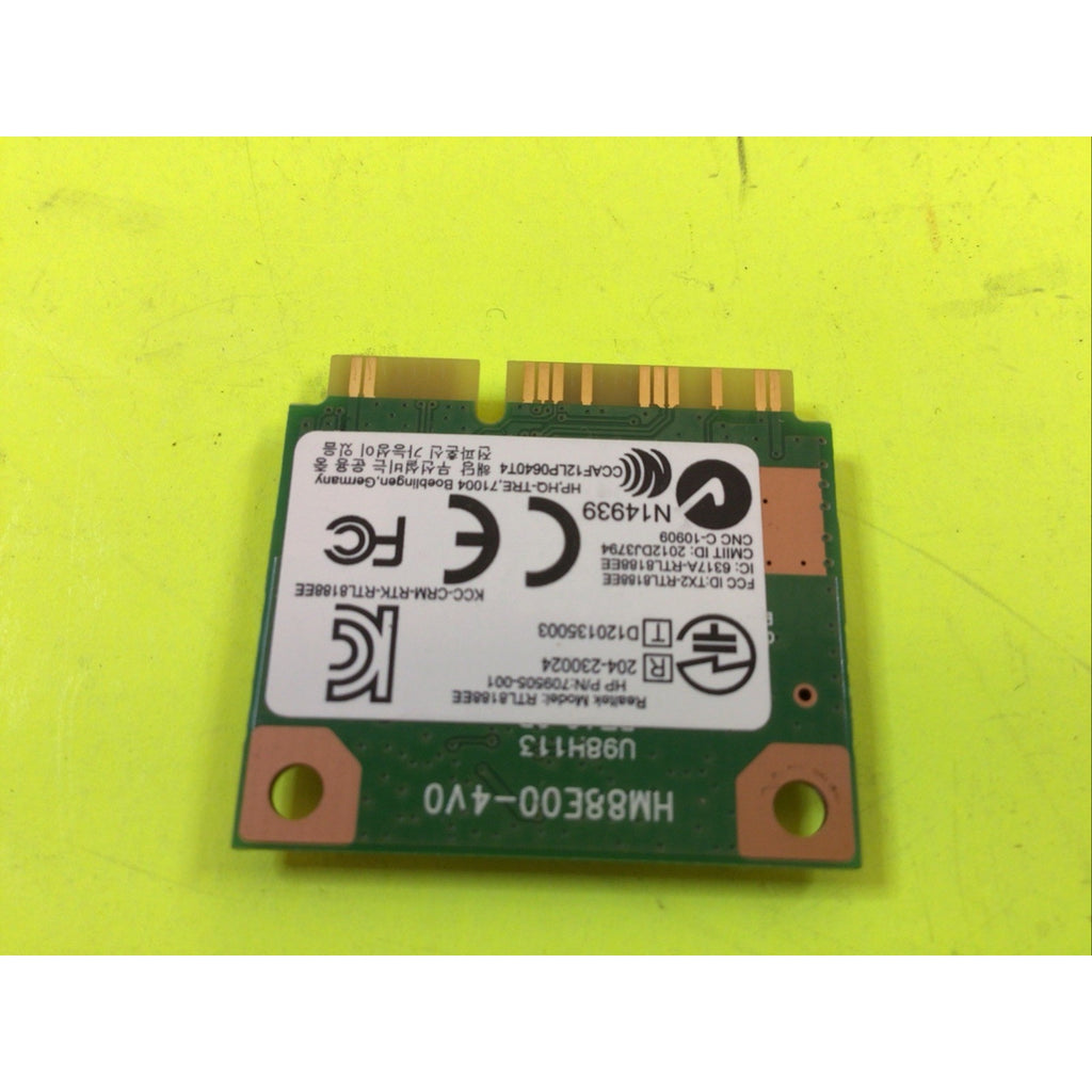 HP Pavilion 15-f033wm WiFi Wireless Card U98H113.00 709505-001 709848-001