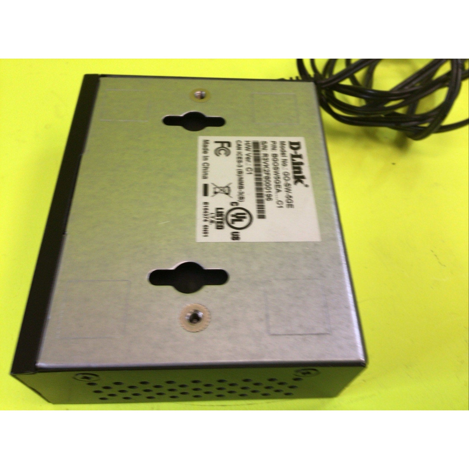 D-Link GO-SW-5GE 5-Port Gigabit Unmanaged Ethernet Switch