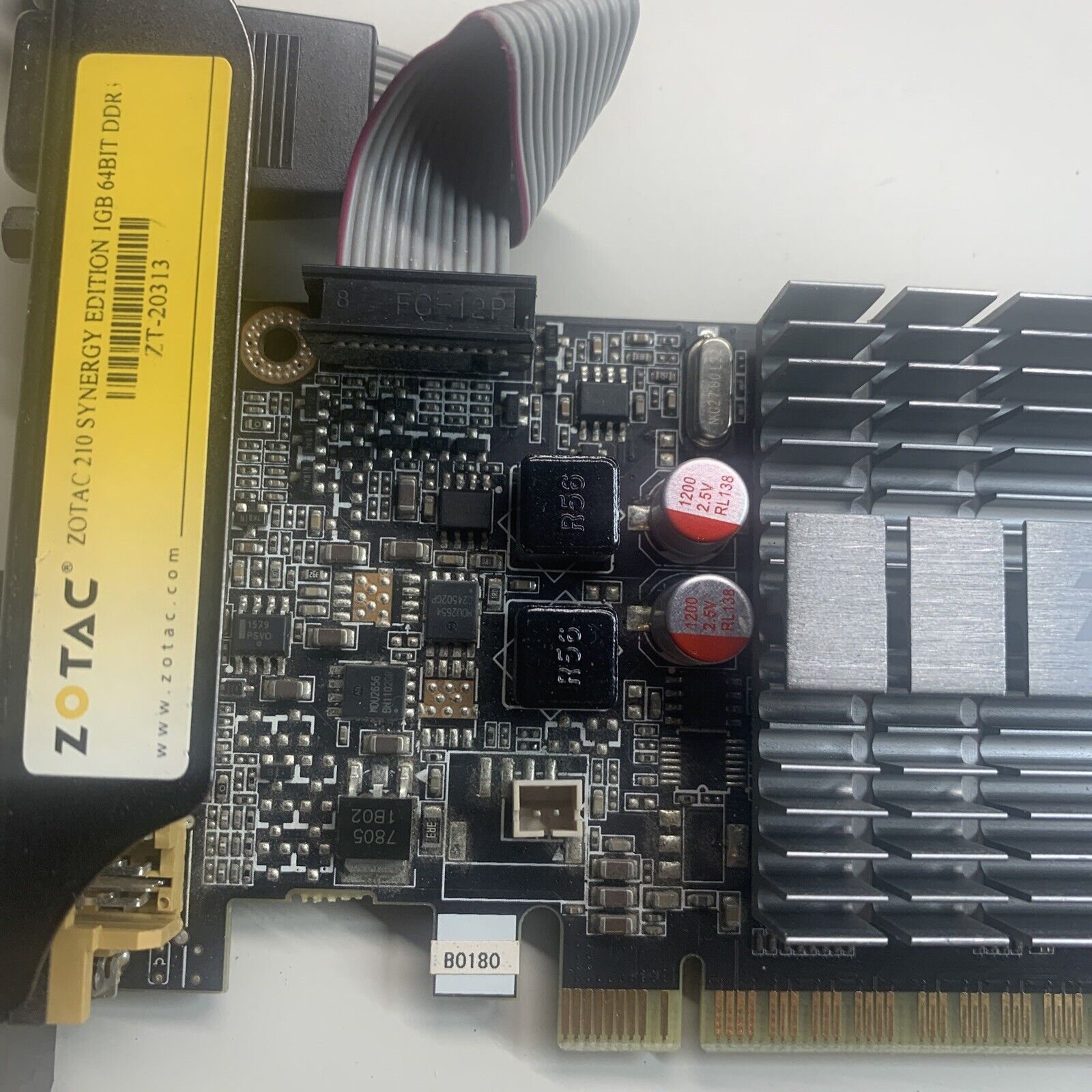 ZOTAC G210 1GB 64BIT DDR3 ZT-20313 GRAPHICS CARD