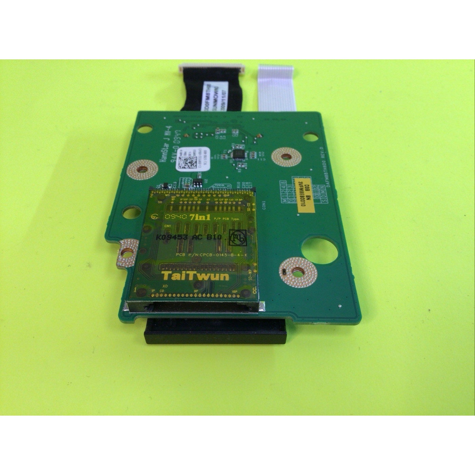 Card Reader Board Dell Studio 1555 0W9553