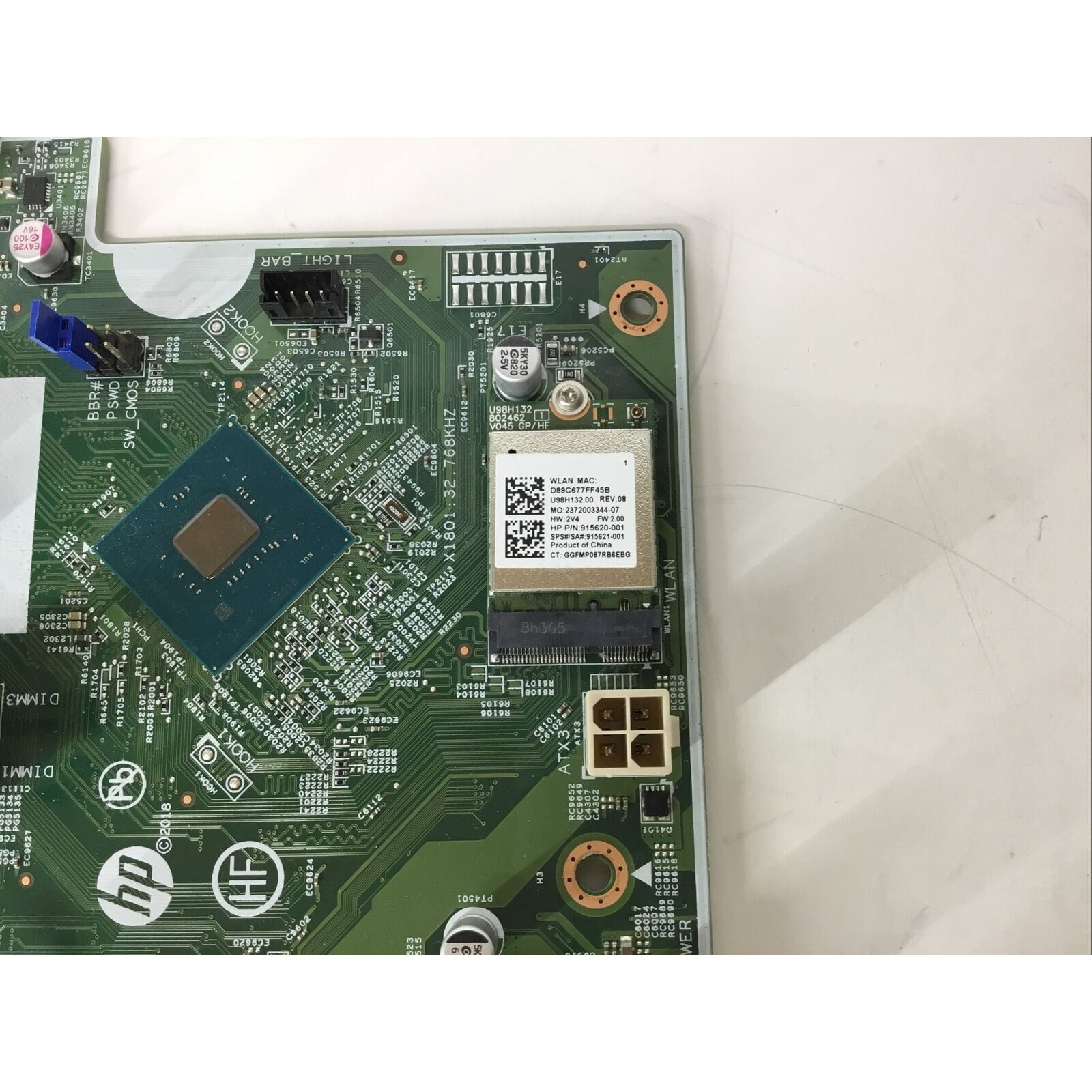 Hp Pavilion 2018 590-P Motherboard 942012-601 942012-001-For Parts